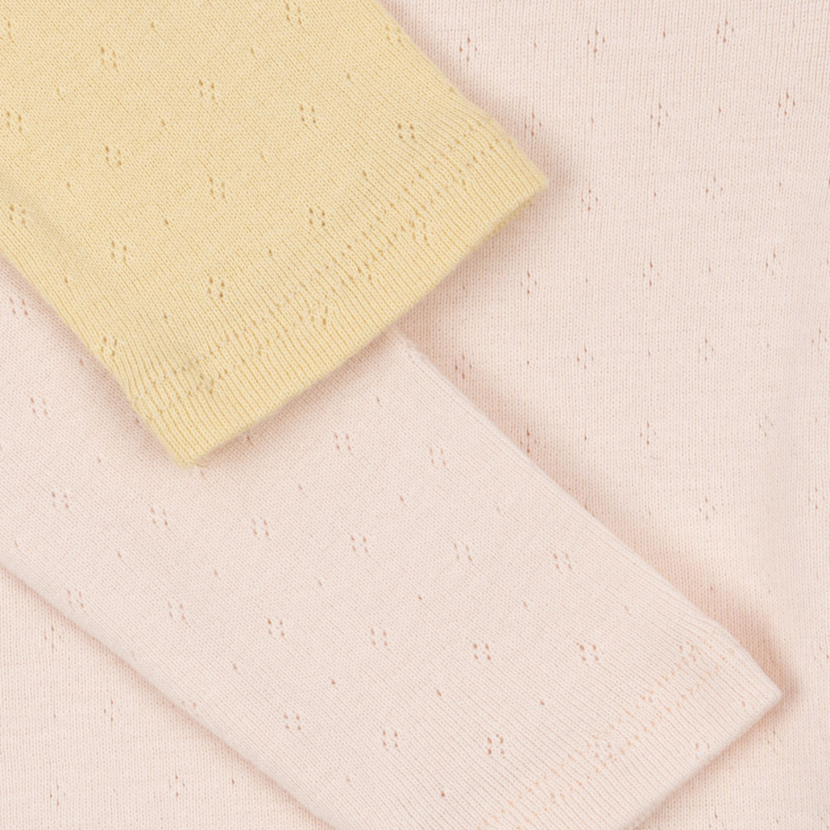 Konges Sløjd - Body 2-pk Perla Banana Crepe/ Creole Pink