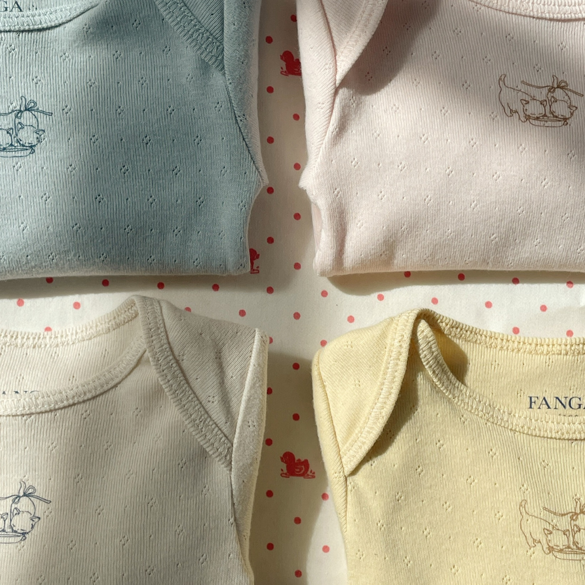 Konges Sløjd - Body 2-pk Perla Buttercream/ Pearl Blue