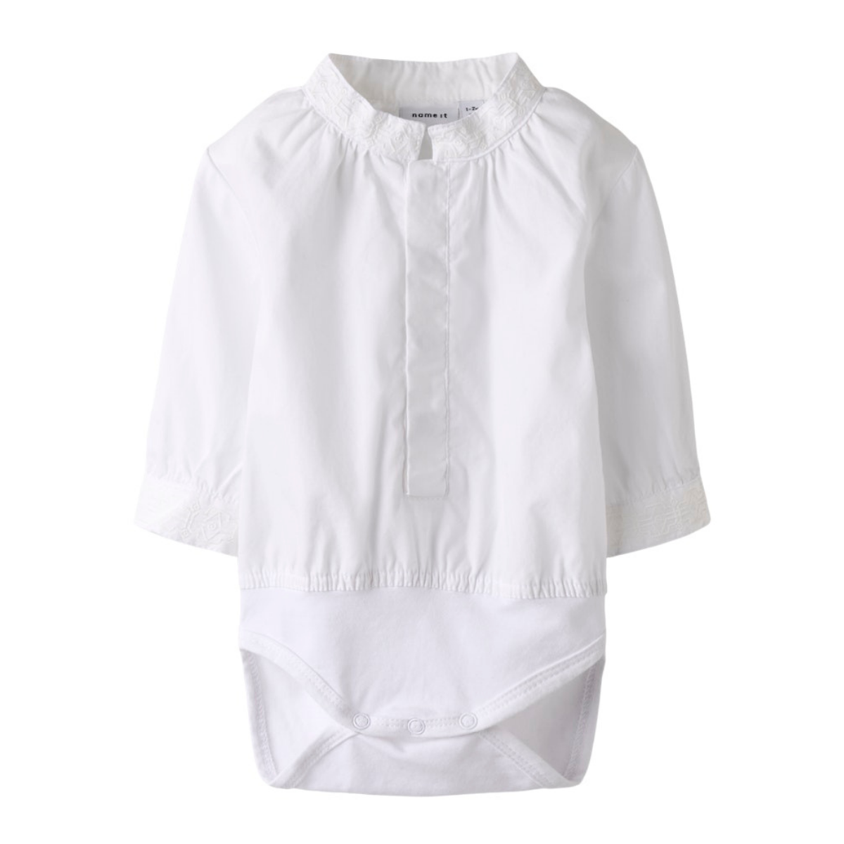 Name It - Bunadskjorte 2026 Body Toby Bright White