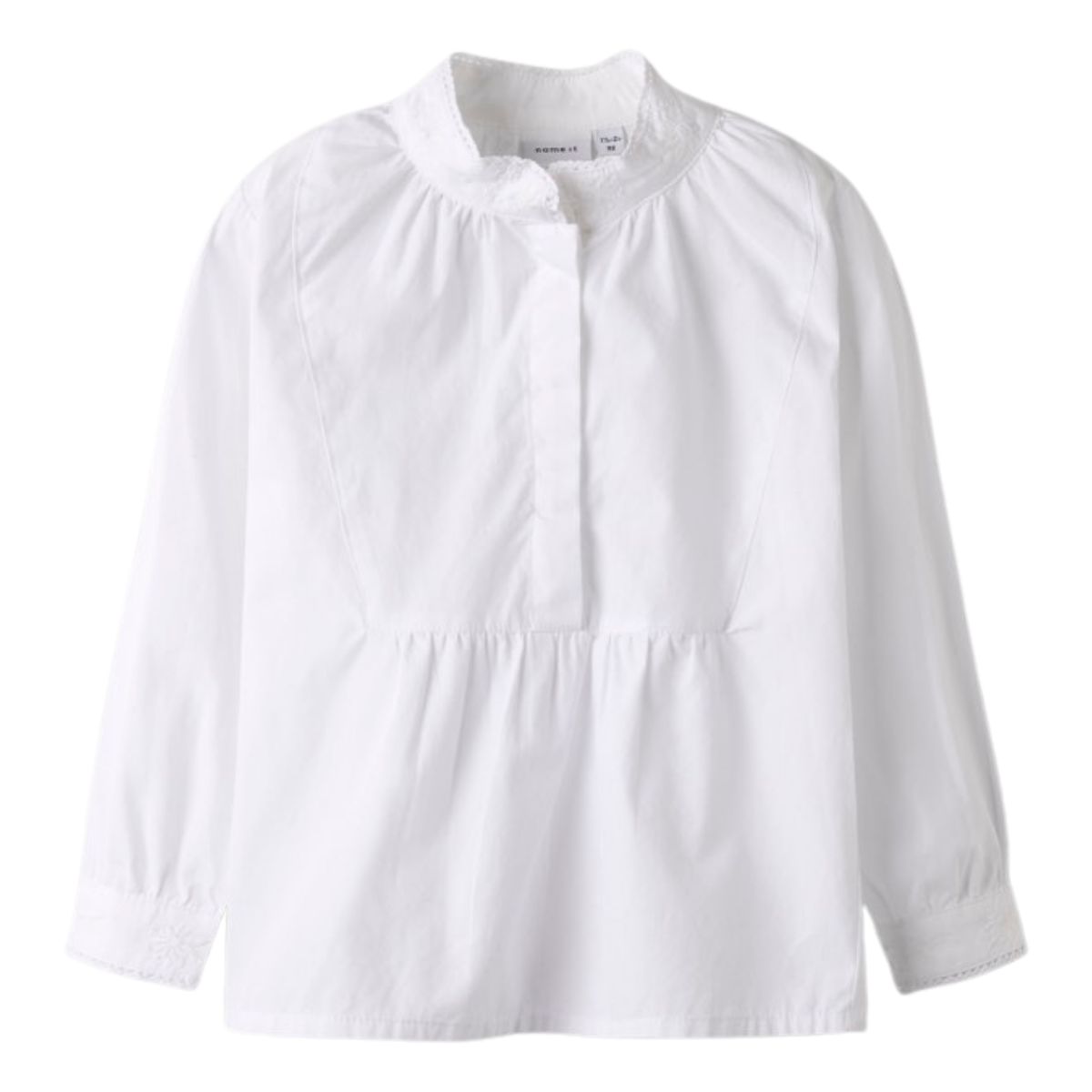 Name It - Bunadsskjorte 2026 Terina Bright White