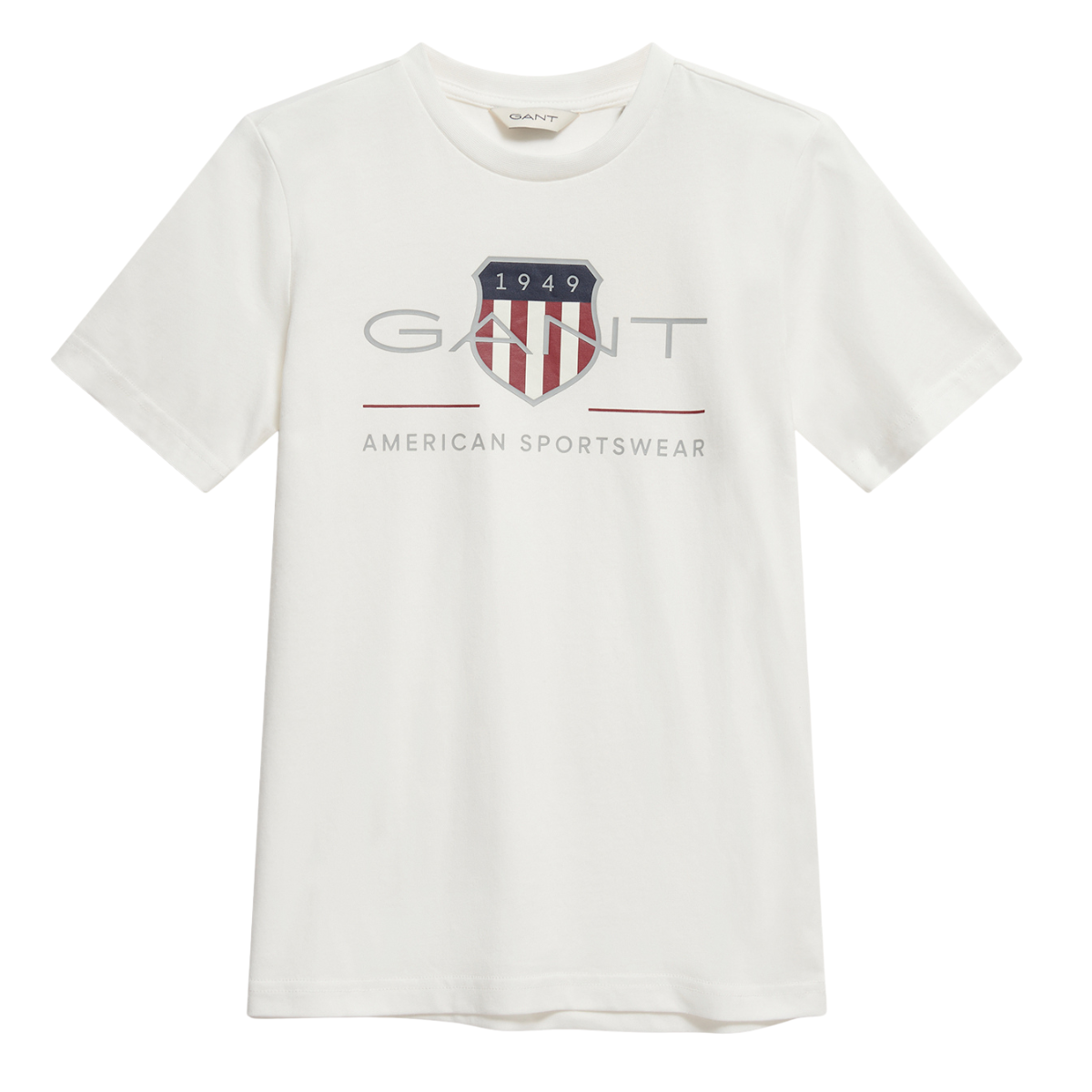 Gant - T-skjorte Archive Shield SS White