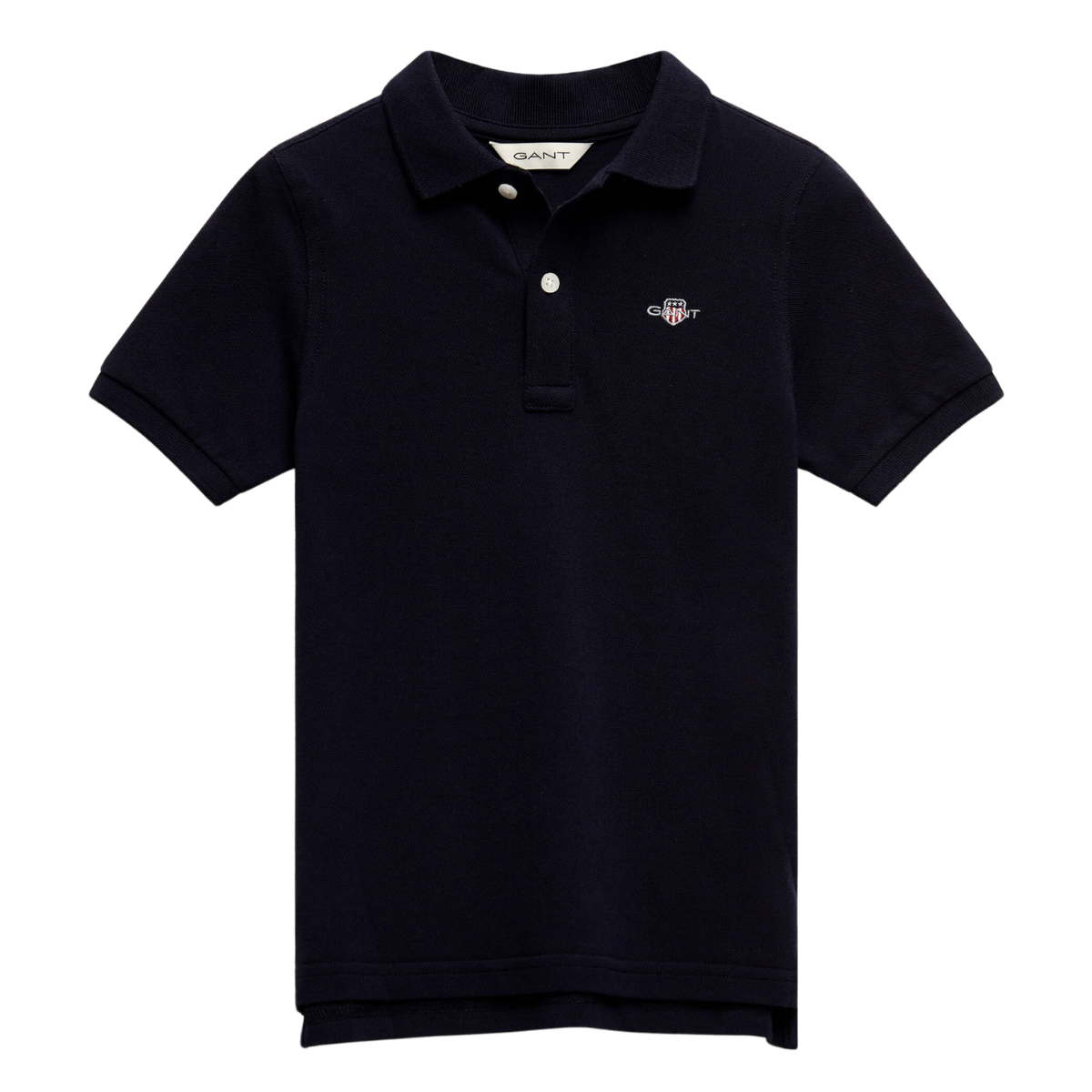 Gant - Pique Shield SS Polo Evening Blue