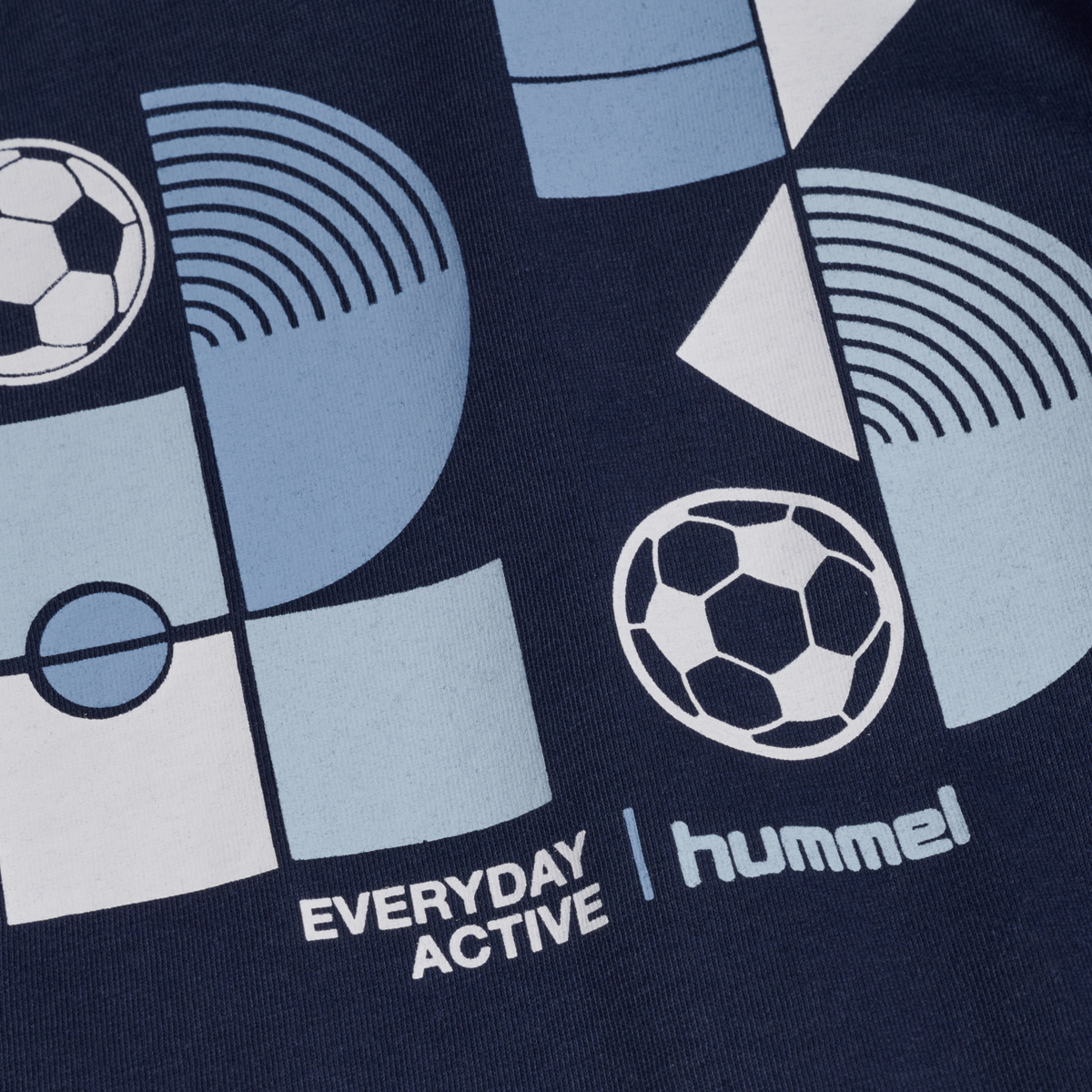 Hummel - T-skjorte Graphic Dress Blues