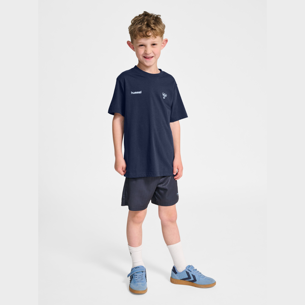 Hummel - T-skjorte Graphic Dress Blues