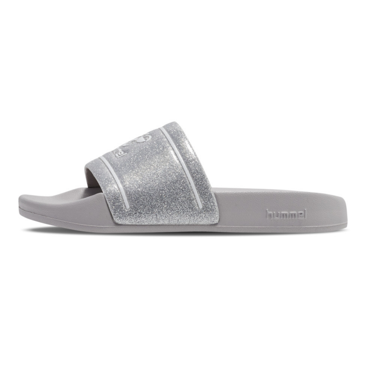 Hummel - Badesandaler Pool Slide Glitter Jr Lunar Rock
