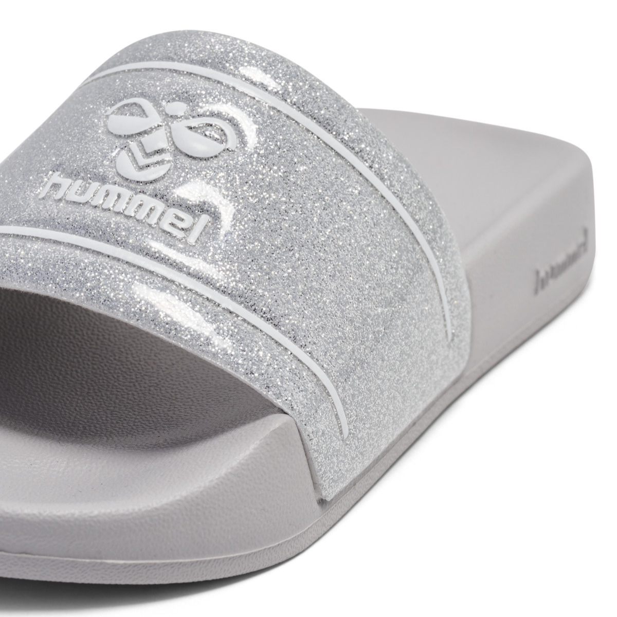 Hummel - Badesandaler Pool Slide Glitter Jr Lunar Rock