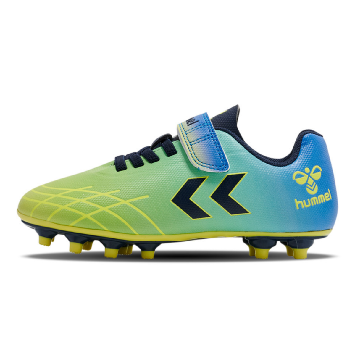 Hummel - Fotballsko Top Star F.G. Jr Limeade
