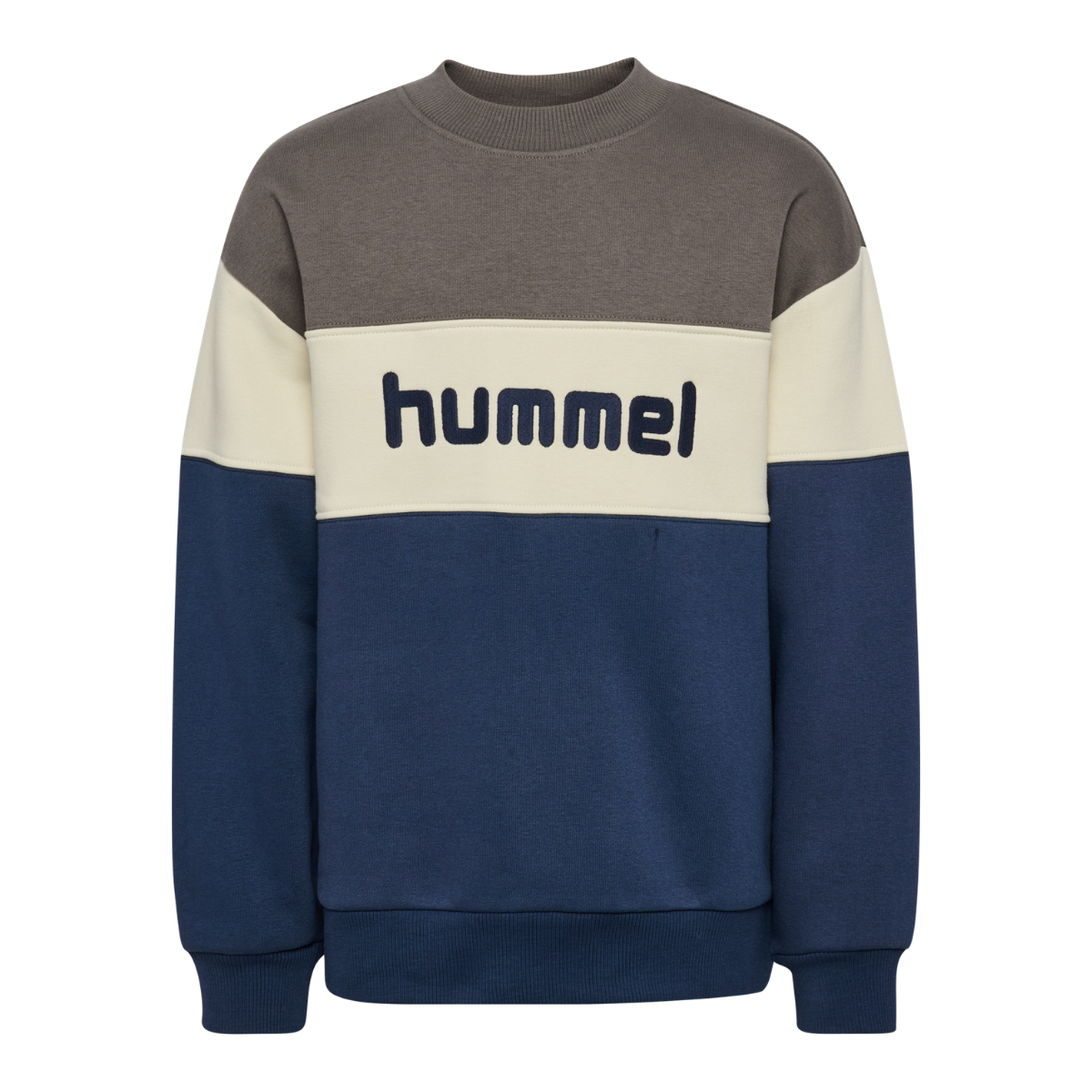 Hummel - Genser Sweat Block Dark Gull Gray