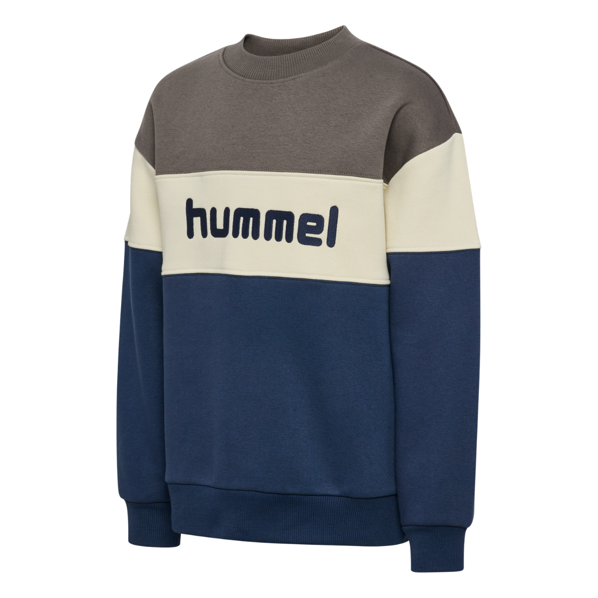 Hummel - Genser Sweat Block Dark Gull Gray