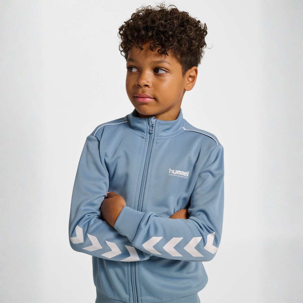 Hummel - Tracksuit Jr Faded Denim