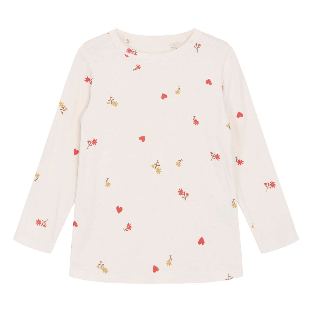 Hust and Claire - Genser Bambus Austin Flower Heart Ivory
