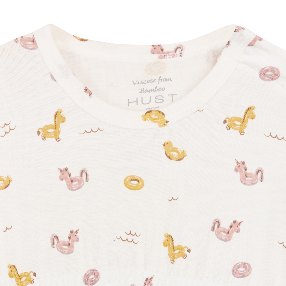Hust and Claire - Sommerdrakt Bambus Milu Swim Ivory