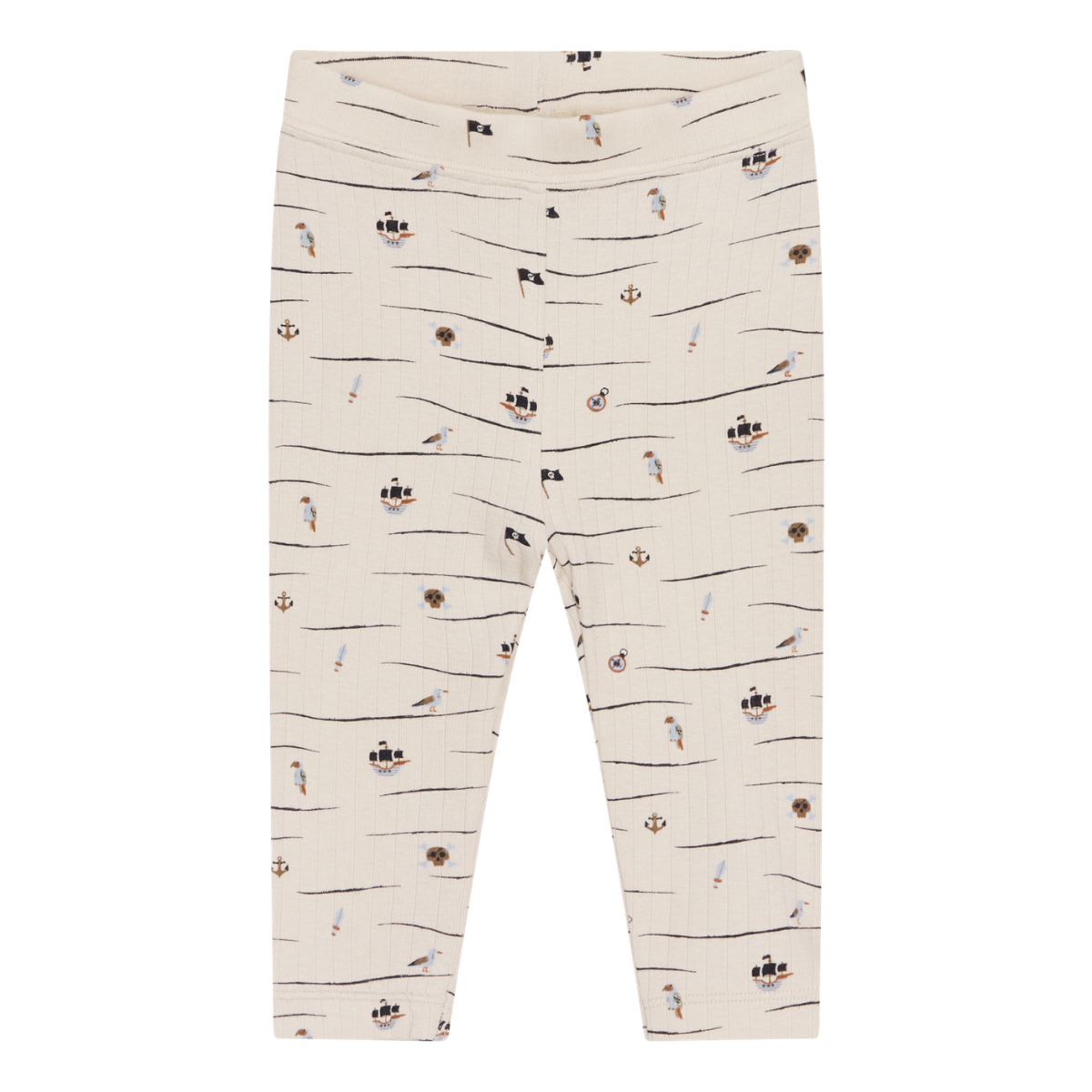 Hust and Claire - Leggings Bambus Ludo Pirat French Oak