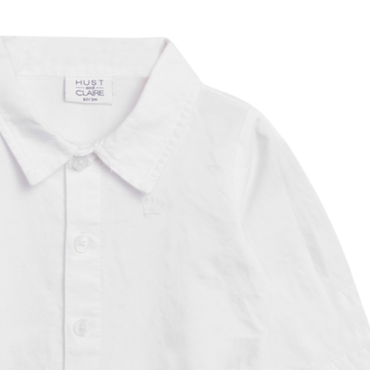 Hust and Claire - Skjortebody Birger White