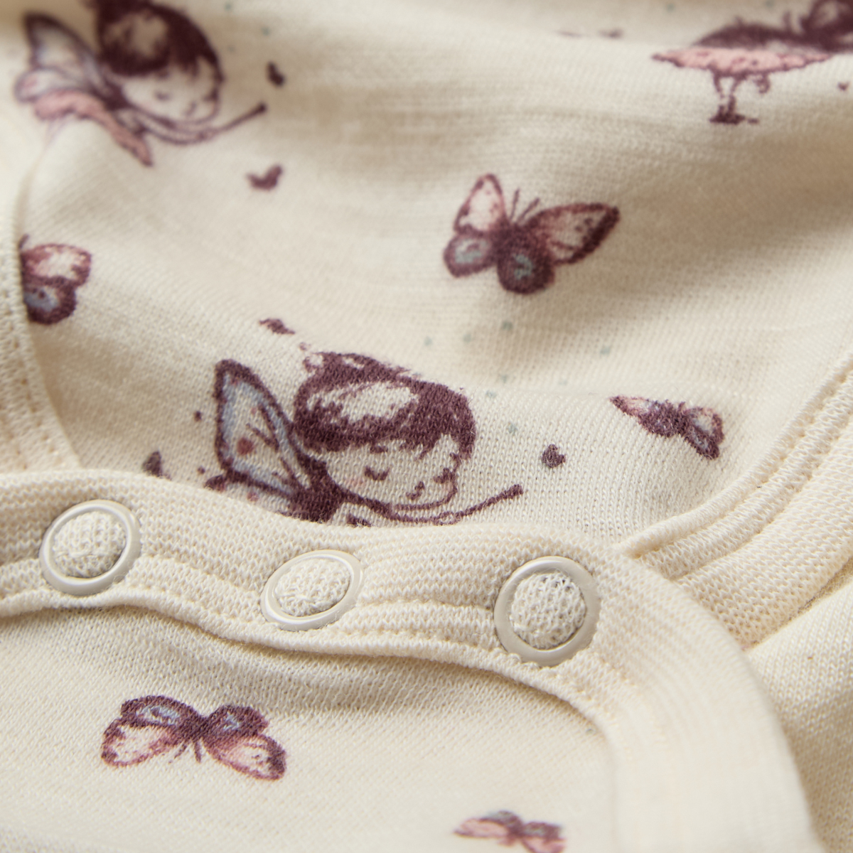 Hust & Claire - Body i Ull/Bambus Fairy Off White