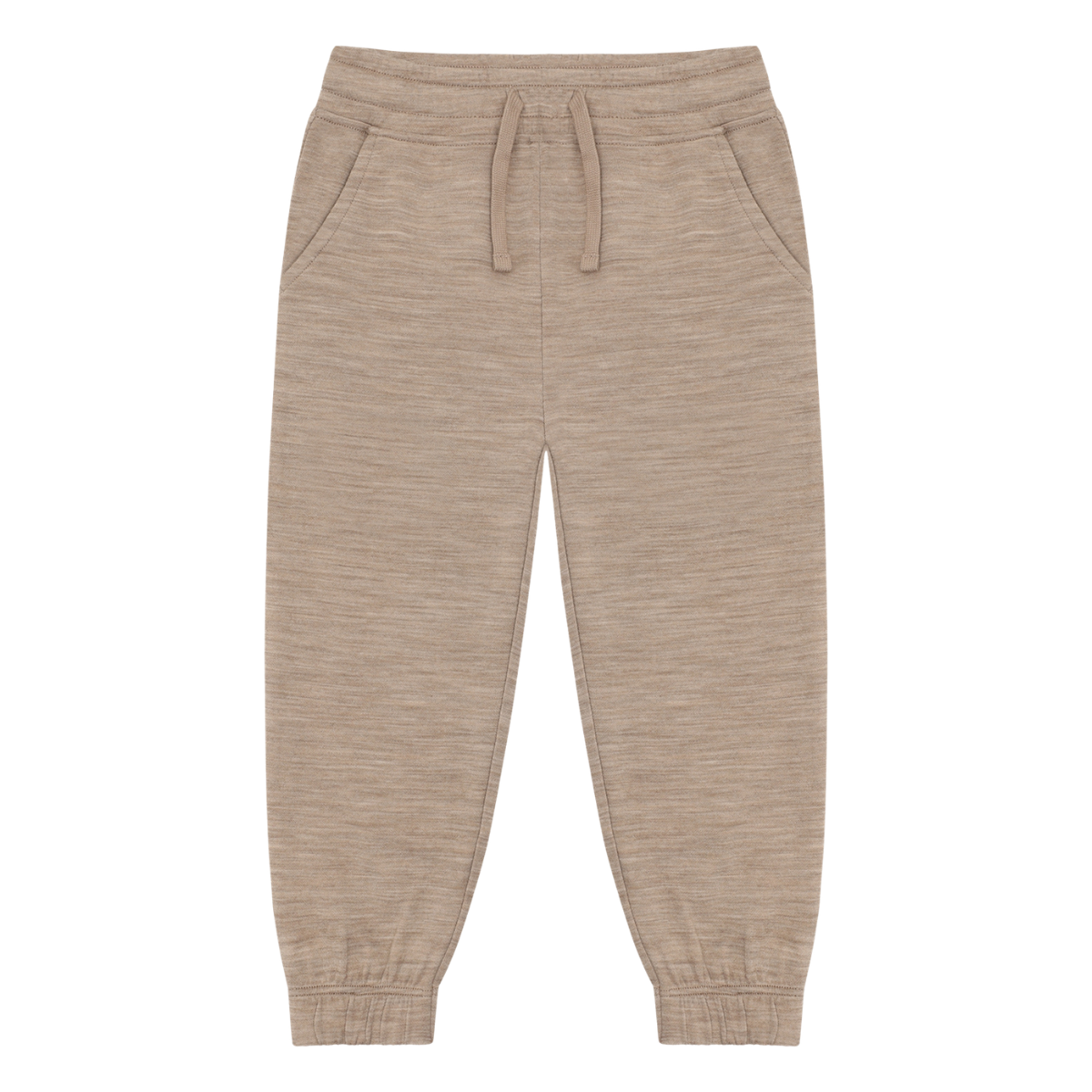 Hust & Claire - Joggebukse Ull/Bambus Galon Biscuit
