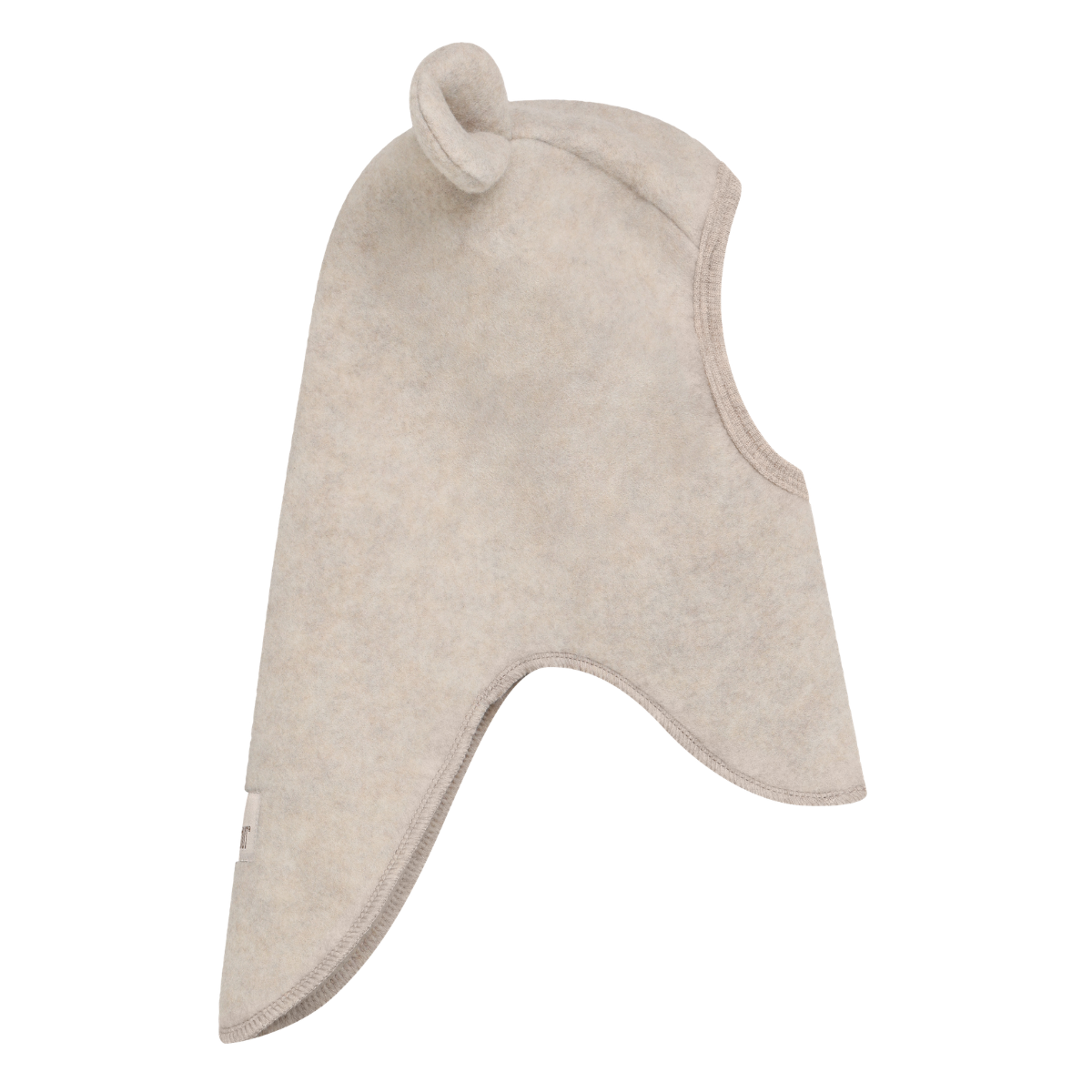 Huttelihut - Balaclava Ullfleece Ører Camel Melange