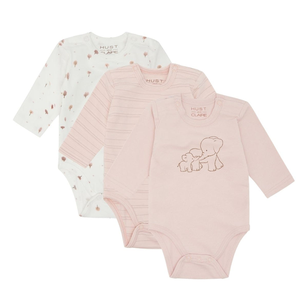 Hust and Claire - Body 3-Pk Base Peach Dust