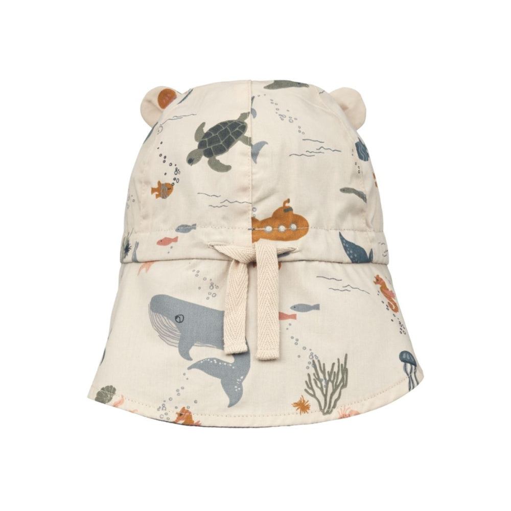 Liewood - Solhatt Reversible Gorm Sea Creature / Sandy