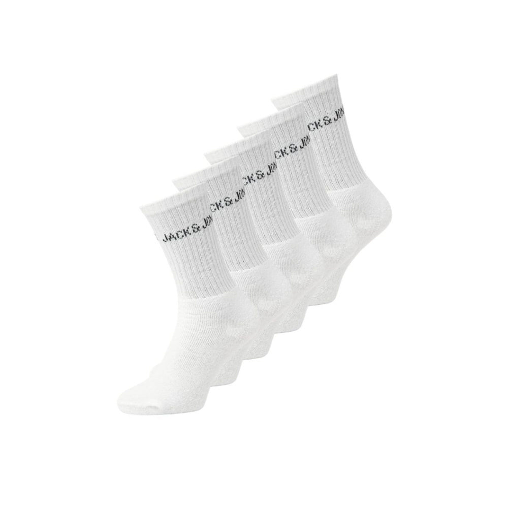 Jack & Jones - Tennissokker 5pk Regen White White