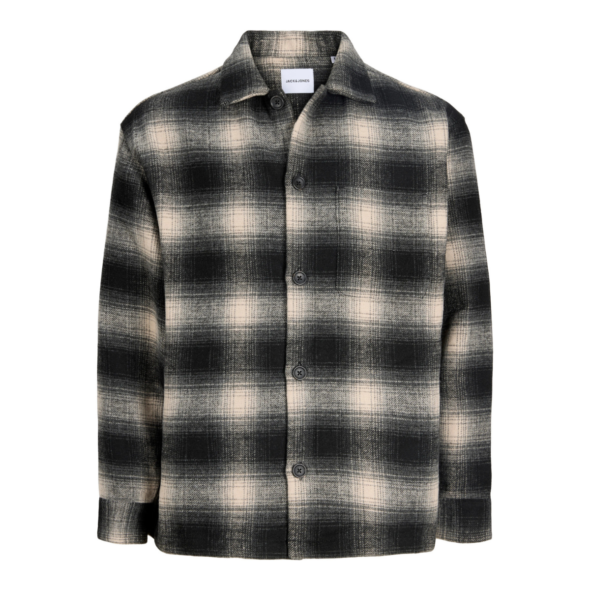 Jack & Jones - Overshirt Soho Ollie Asphalt Checks