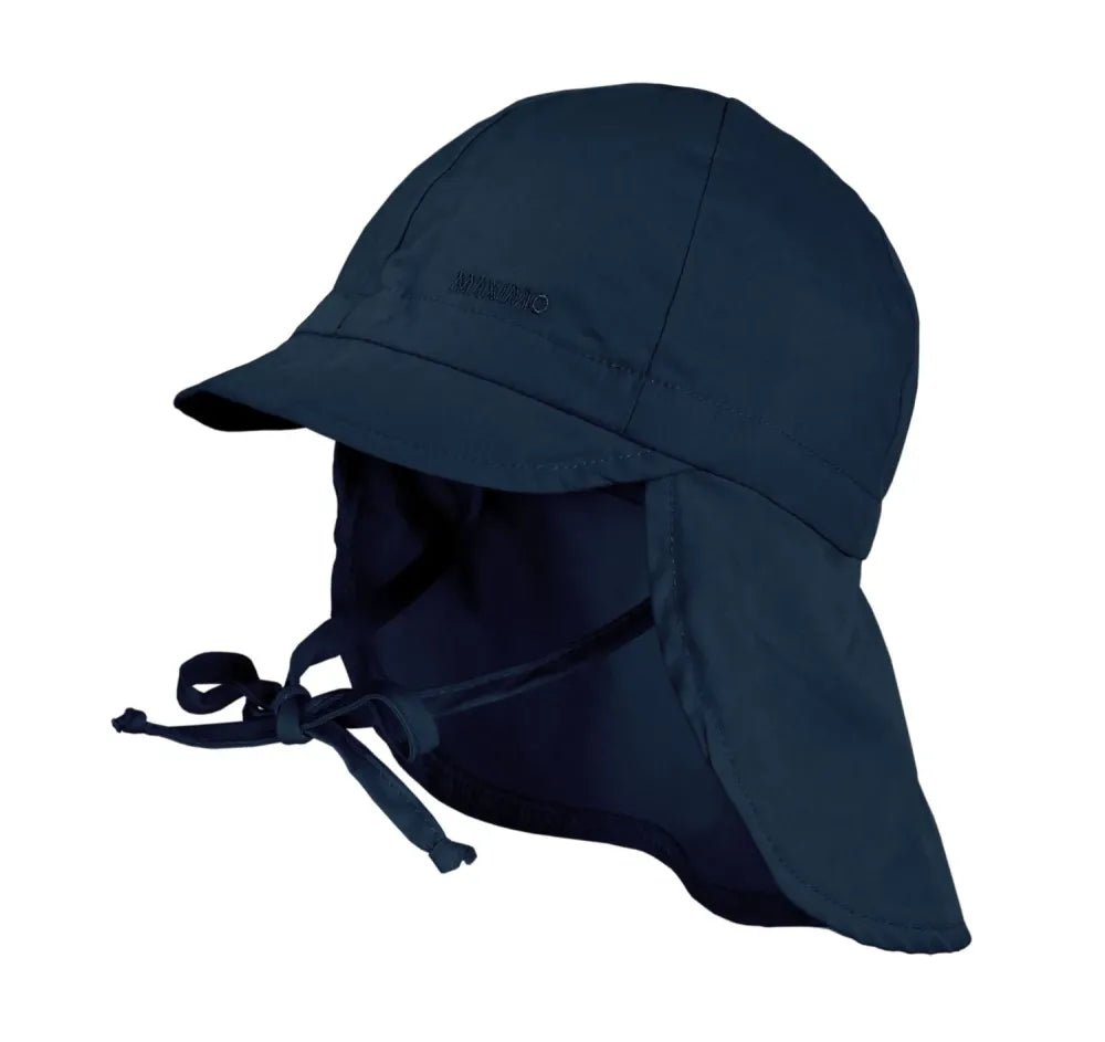 Maximo - Solhatt med nakkebeskyttelse og Brem Navy