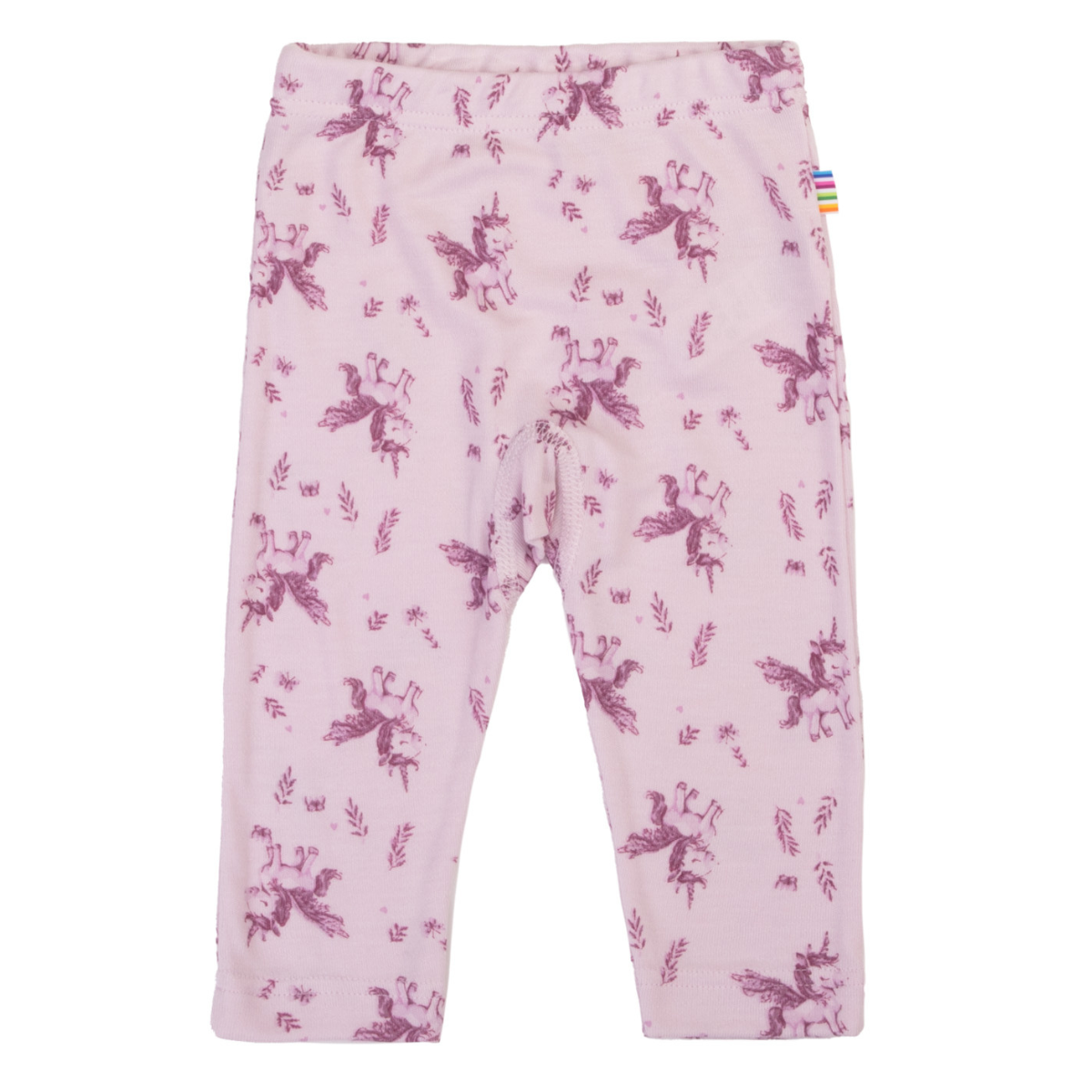 Joha - Leggings i Bambus Enhjørning Rosa