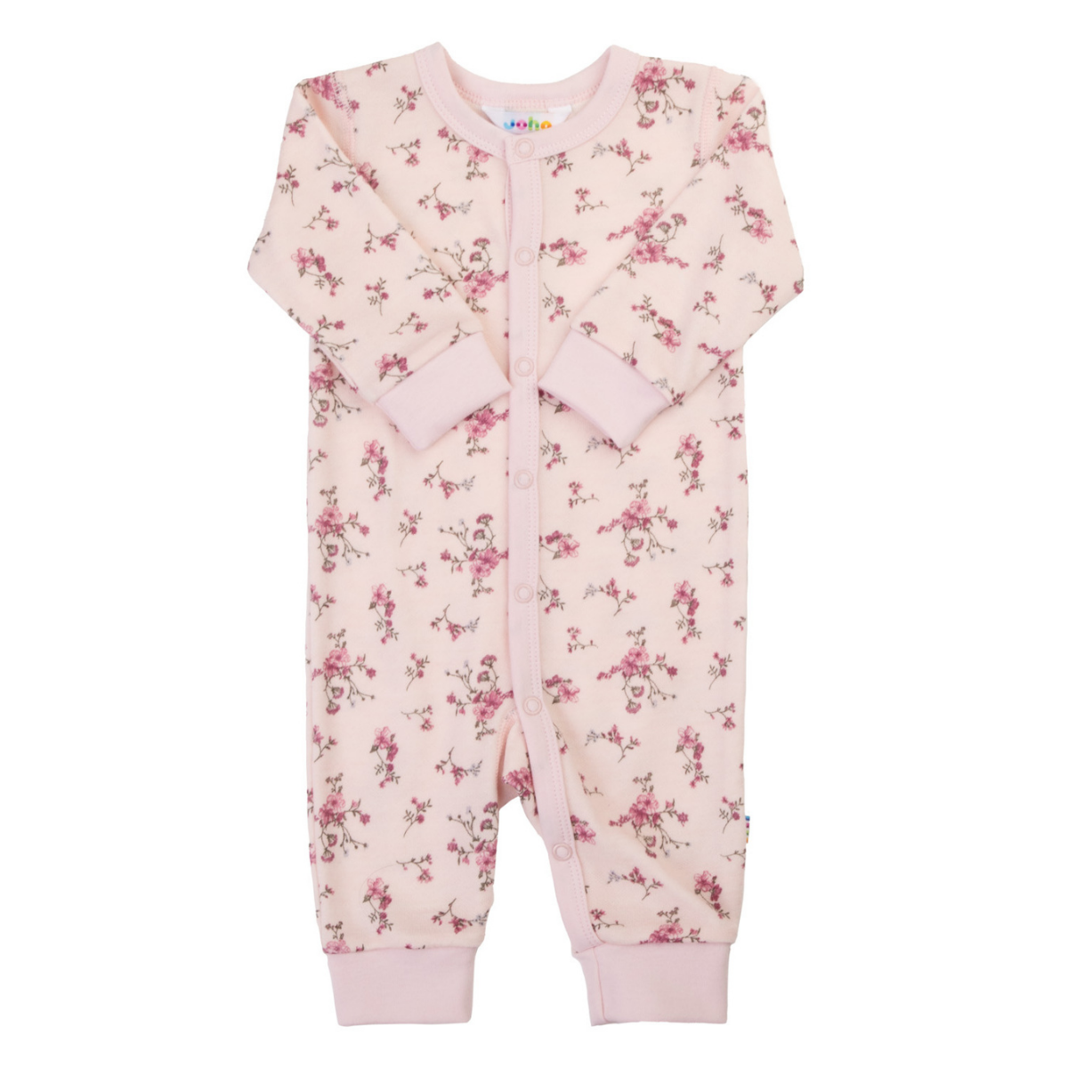 Joha - Heldress i Ull/ Bambus Blomst Lys Rosa