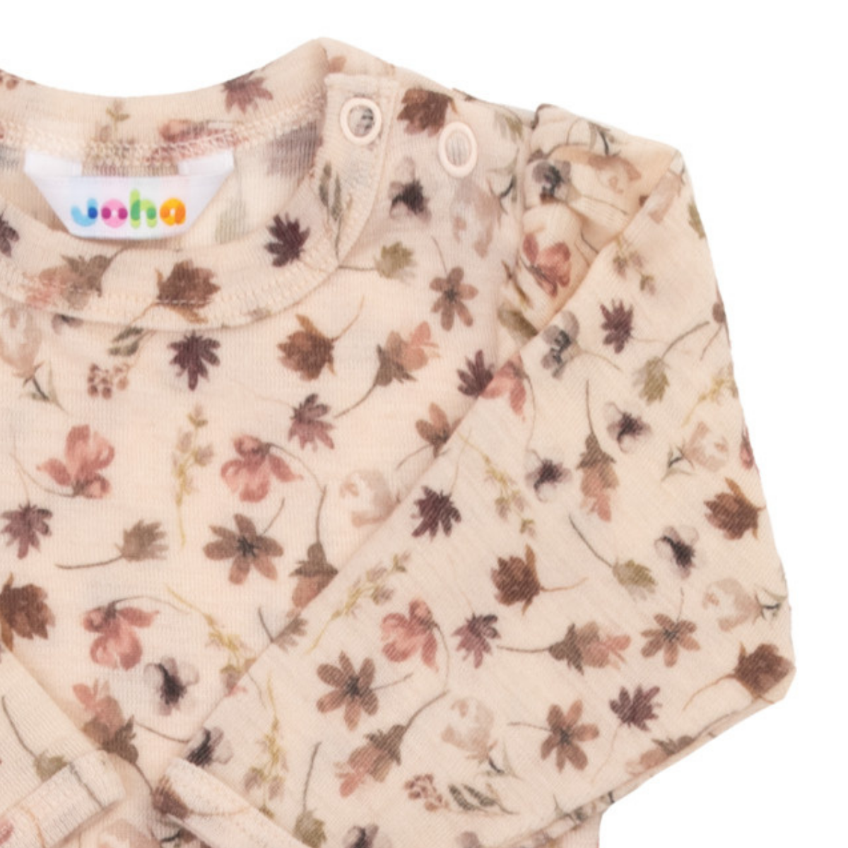 Joha - Ullbody Flora Rosa Natur