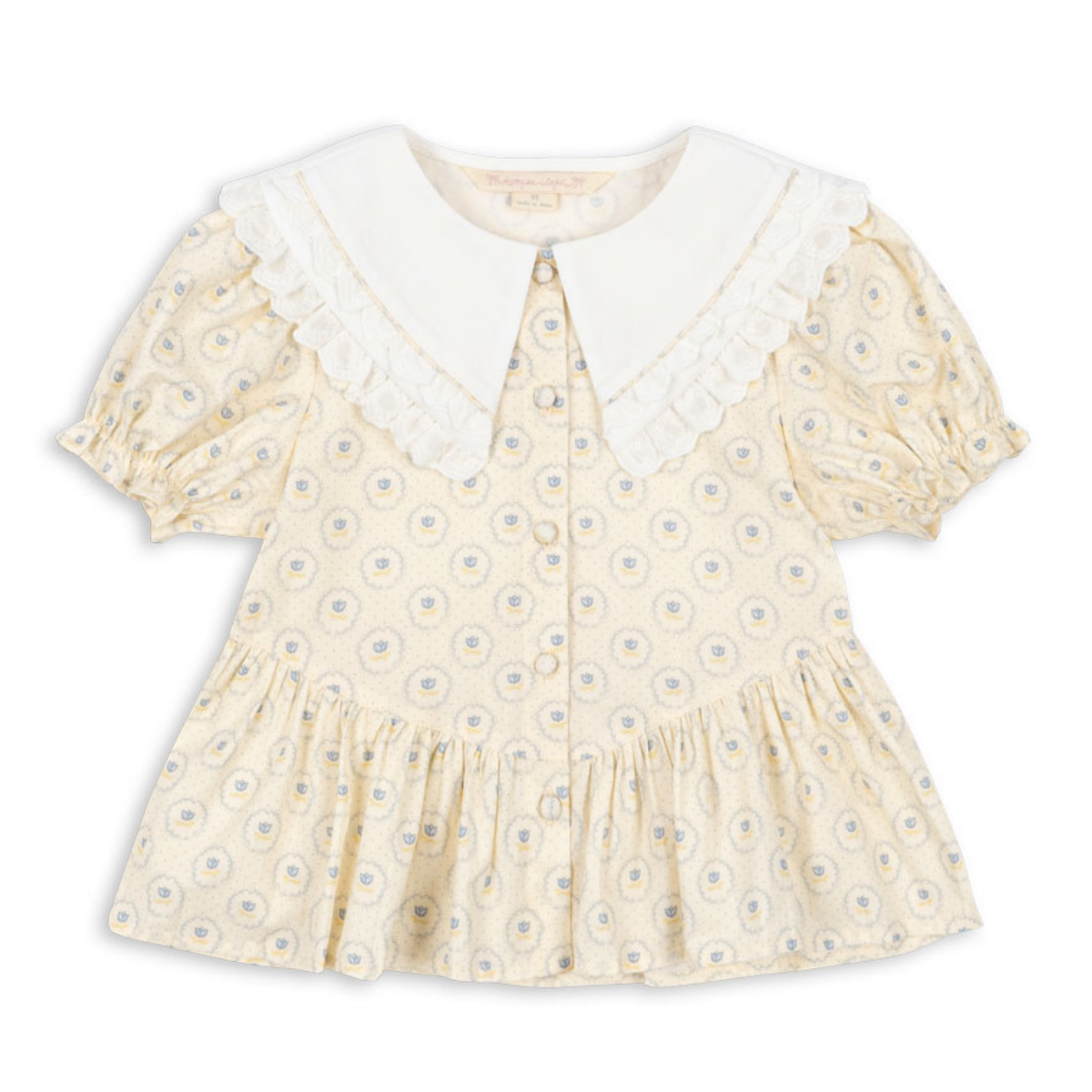 Konges Sløjd - Bluse Coeur Collar Ciel Mirage