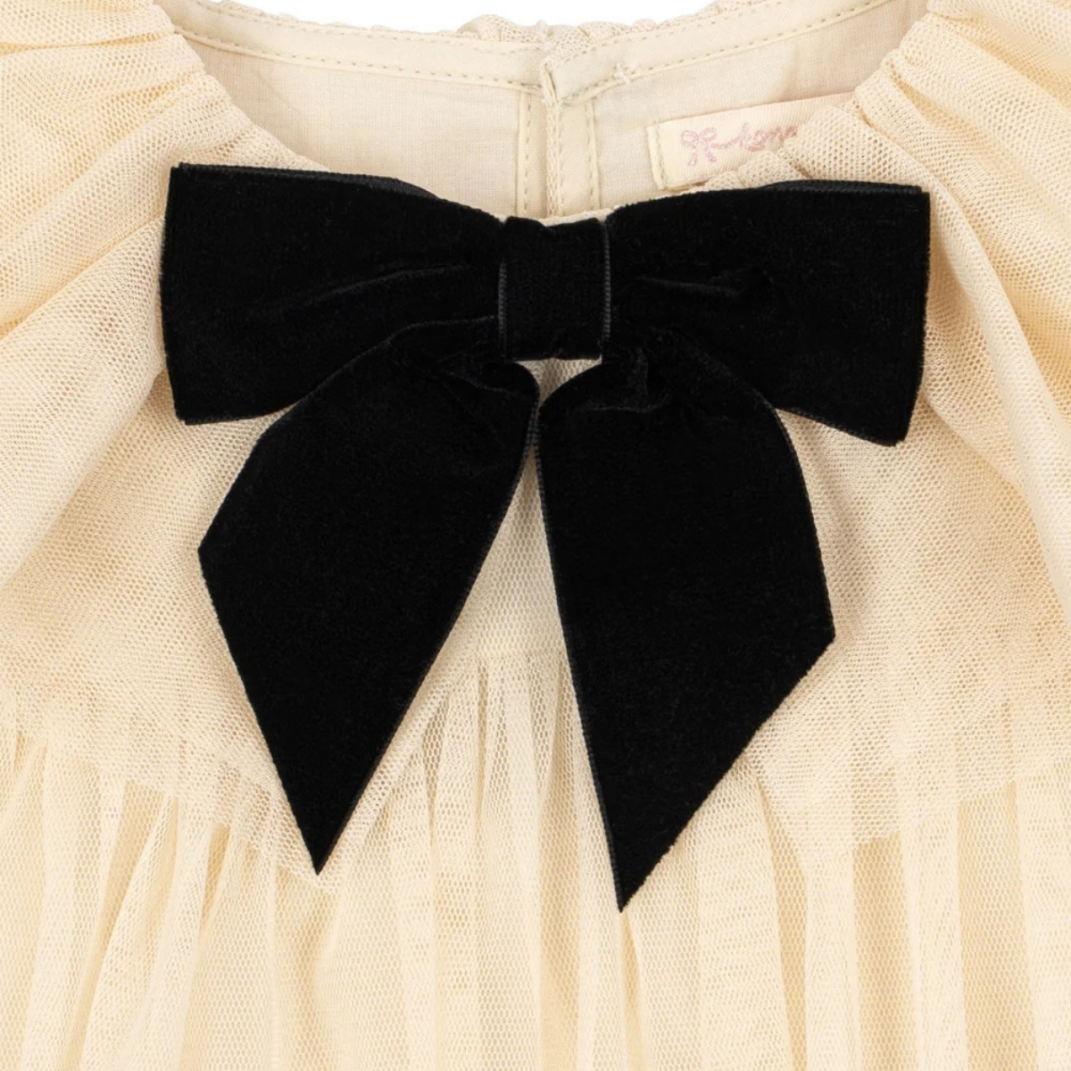 Konges Sløjd - Kjole Bow Parchment