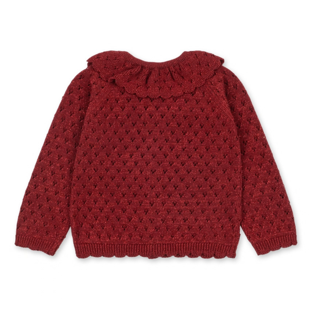 Konges Sløjd - Cardigan Holiday Red Dahlia