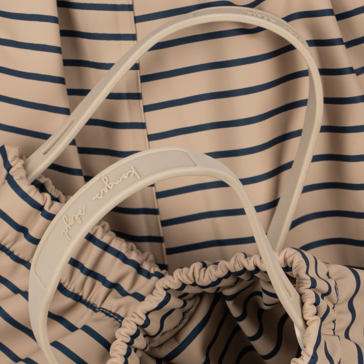 Konges Sløjd - Regnsett Rainy Palme Stripe La Mer