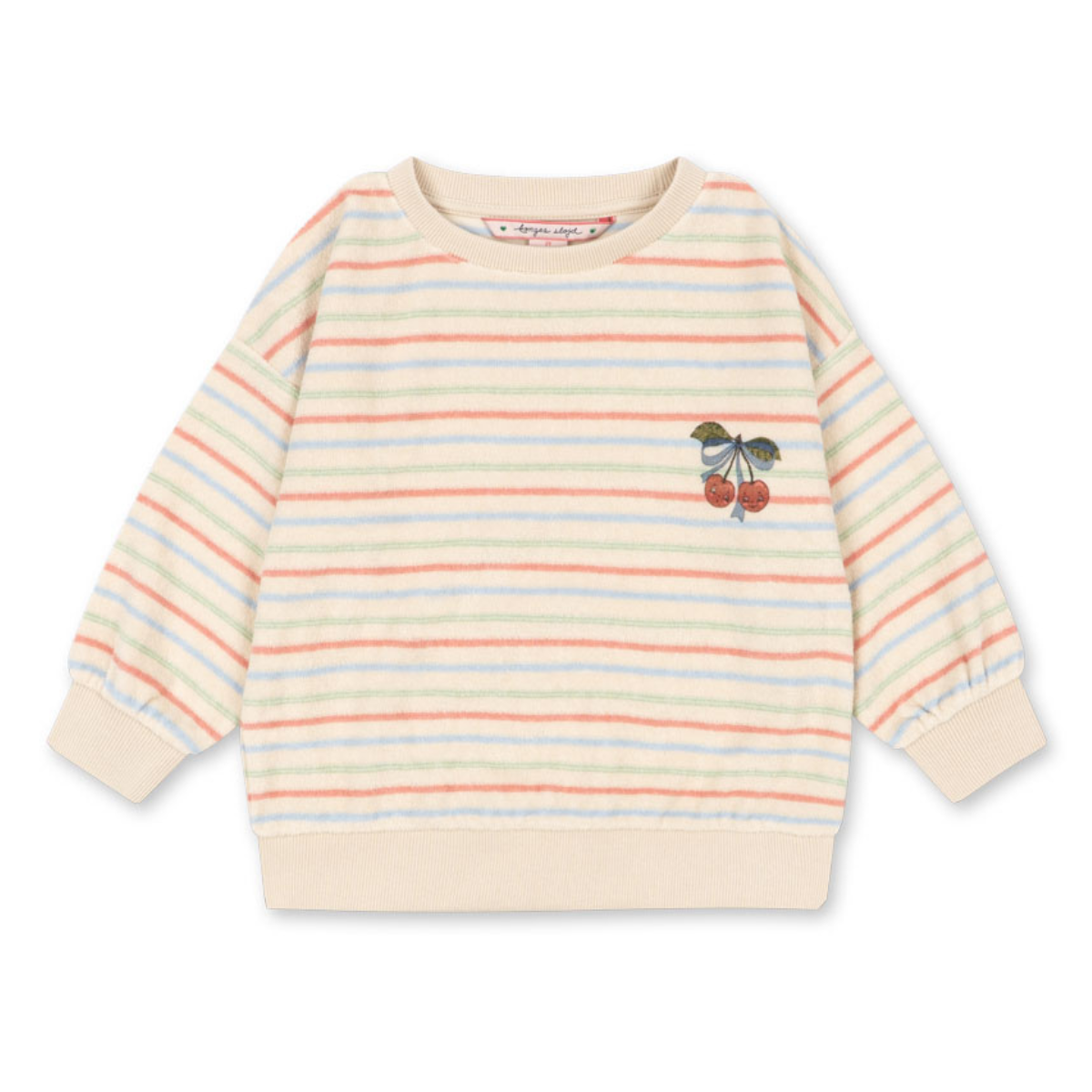 Konges Sløjd - Genser Itty Terry Sweat Confetti Stripe
