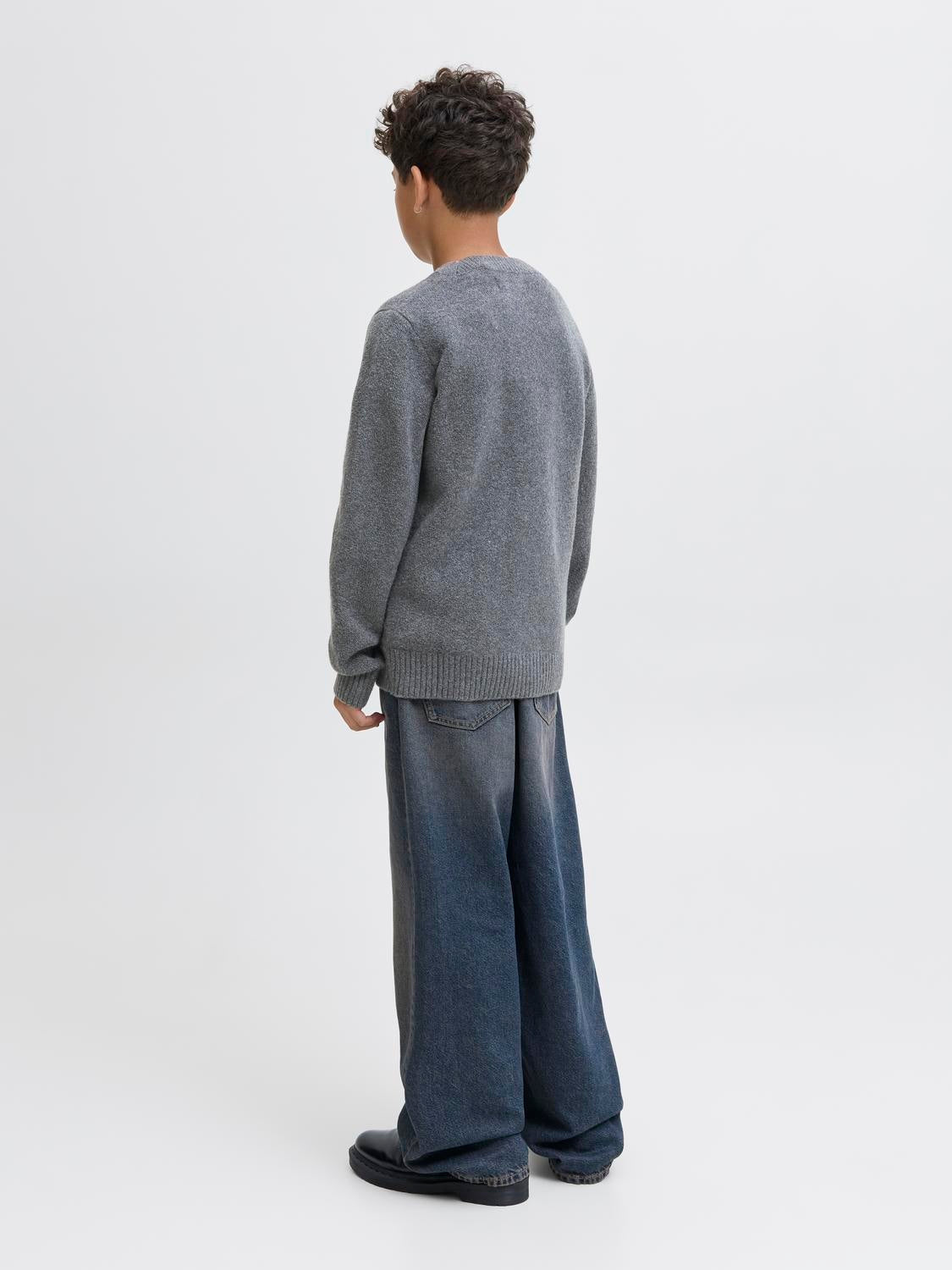 Jack & Jones - Cardigan Jornorrebro Dark Grey Melange