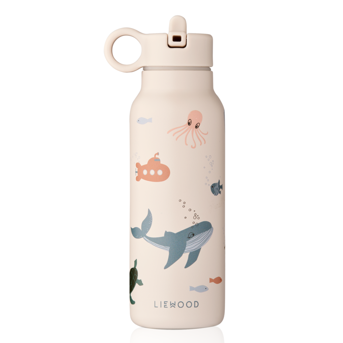 Liewood - Drikkeflaske Falk 350 ml Sea Creature/ Sandy