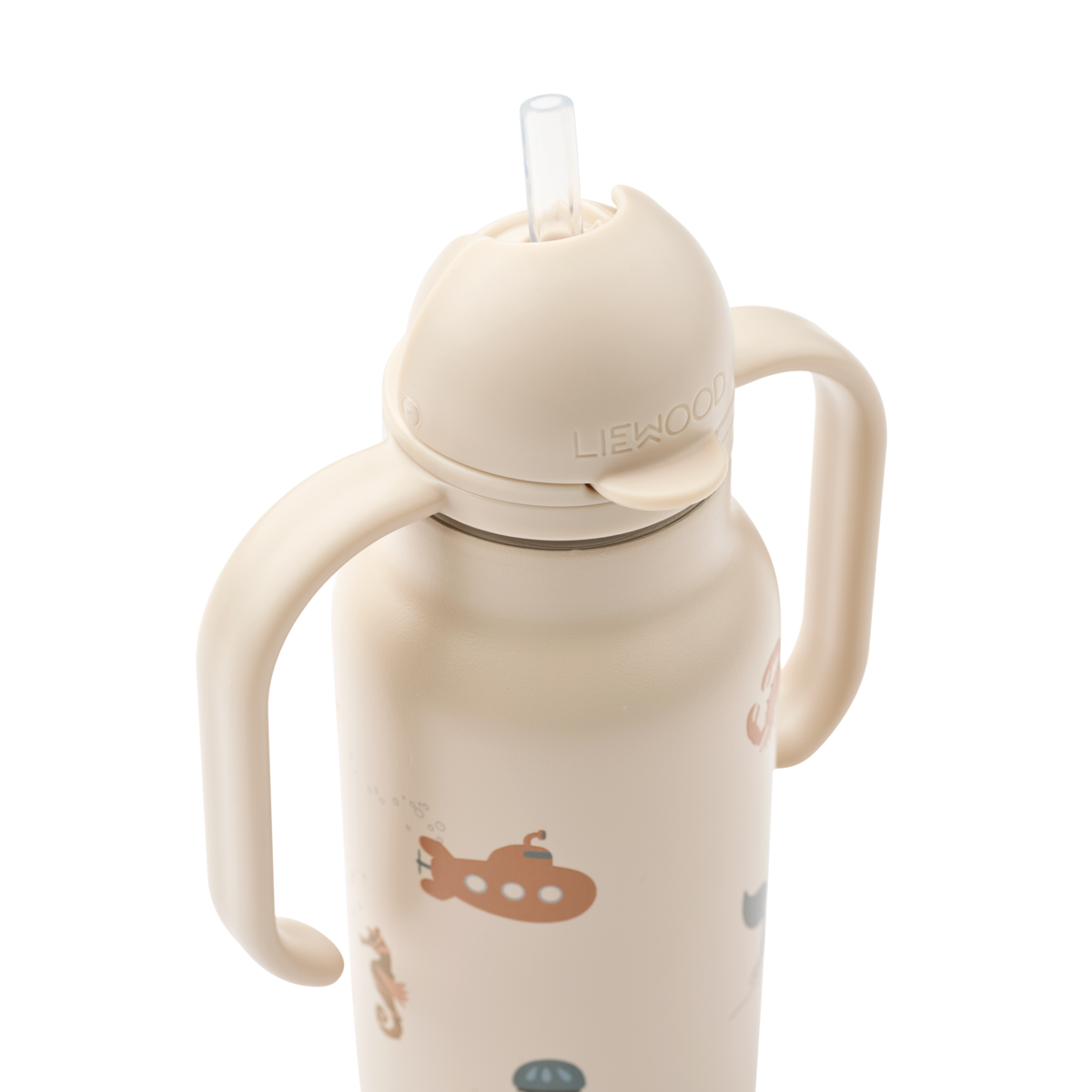 Liewood - Drikkeflaske Kimmie 250 ml Sea Creature/ Sandy