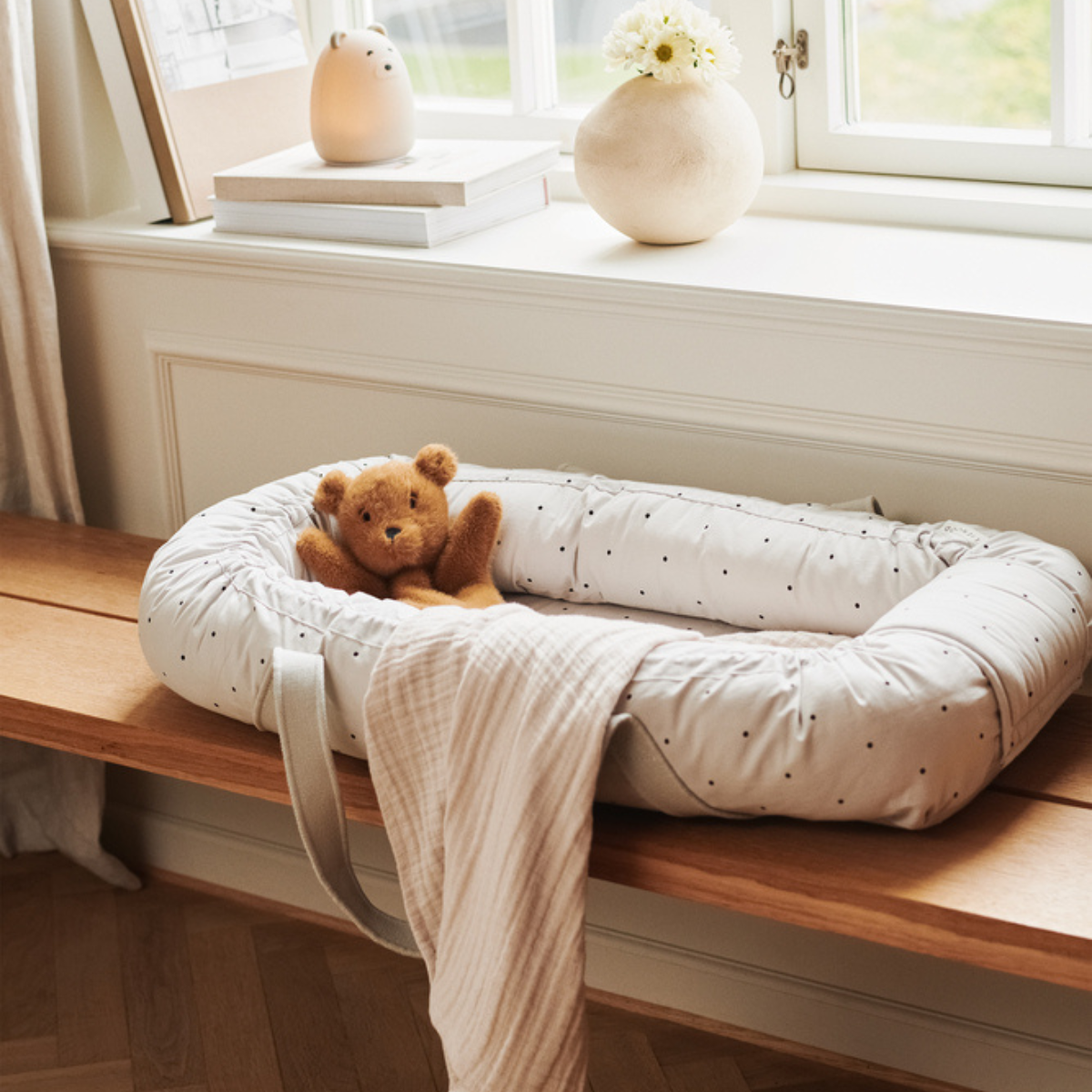 Liewood - Babynest Carry Classic Dot