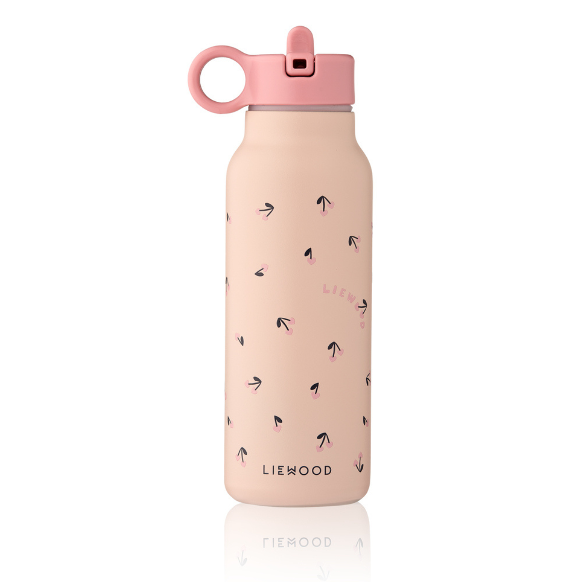 Liewood - Drikkeflaske Falk 350ml Mini Cherry Heart Rosey