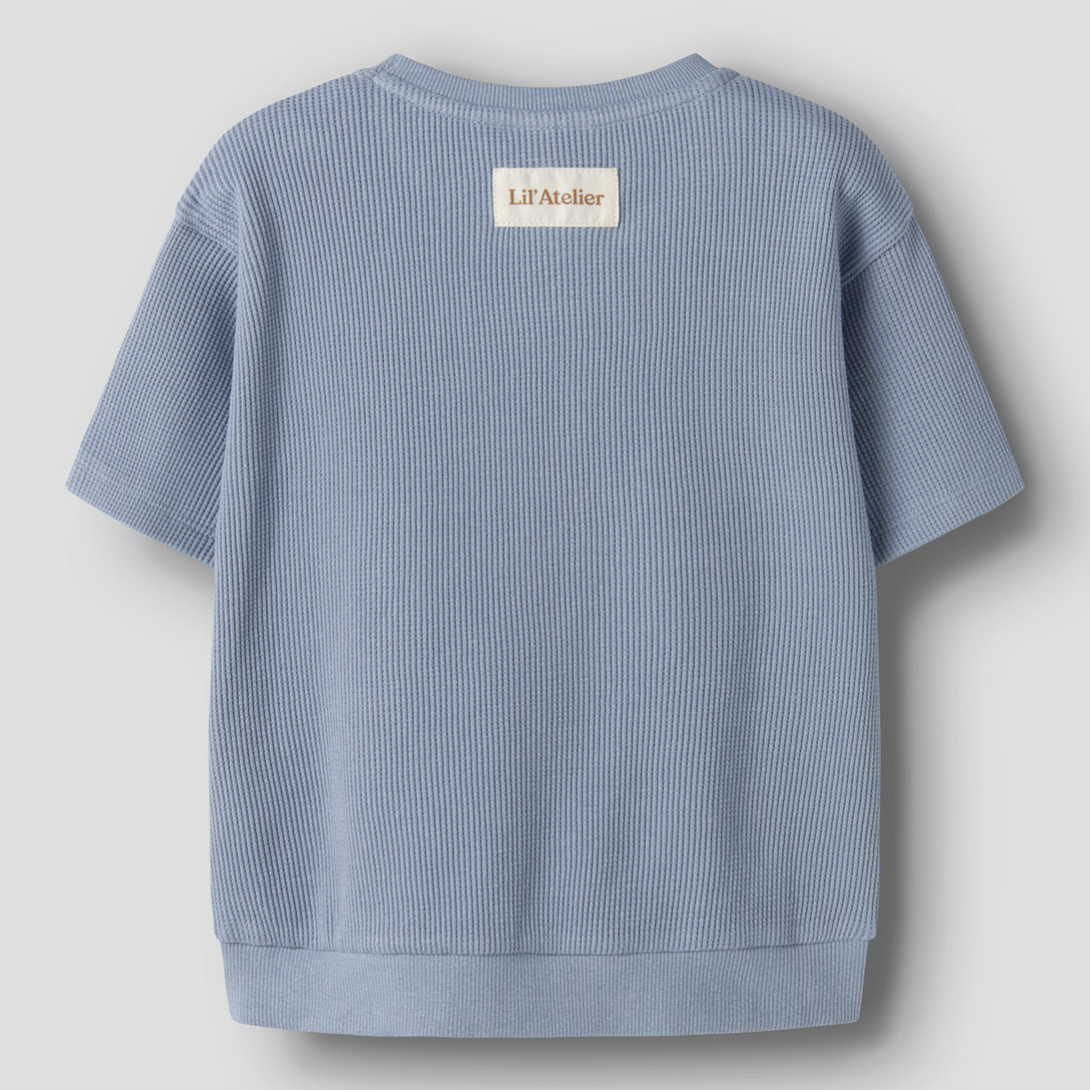 Lil' Atelier - T-skjorte Harun Loose Dusty Blue