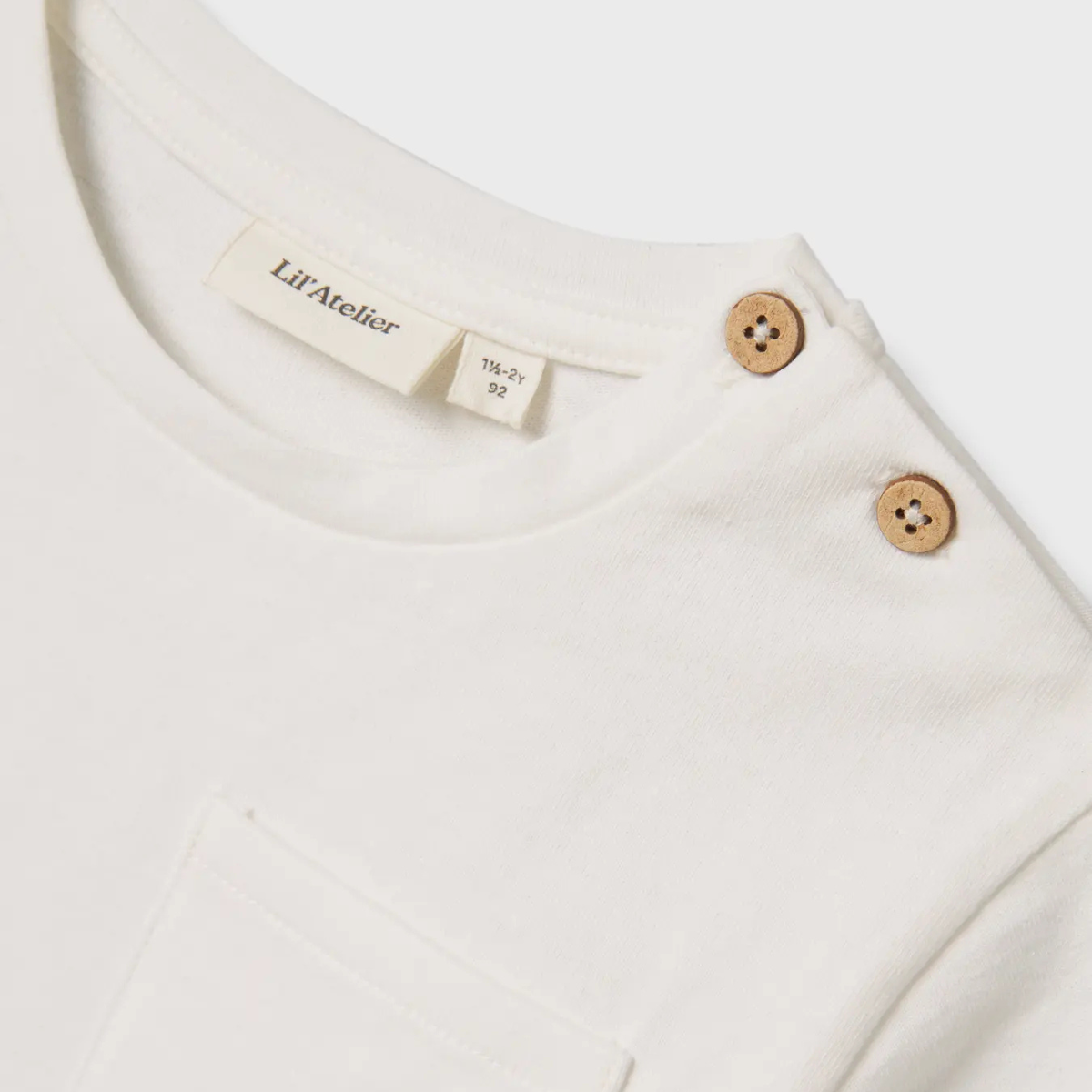 Lil'Atelier - T-skjorte Dolan Coconut Milk