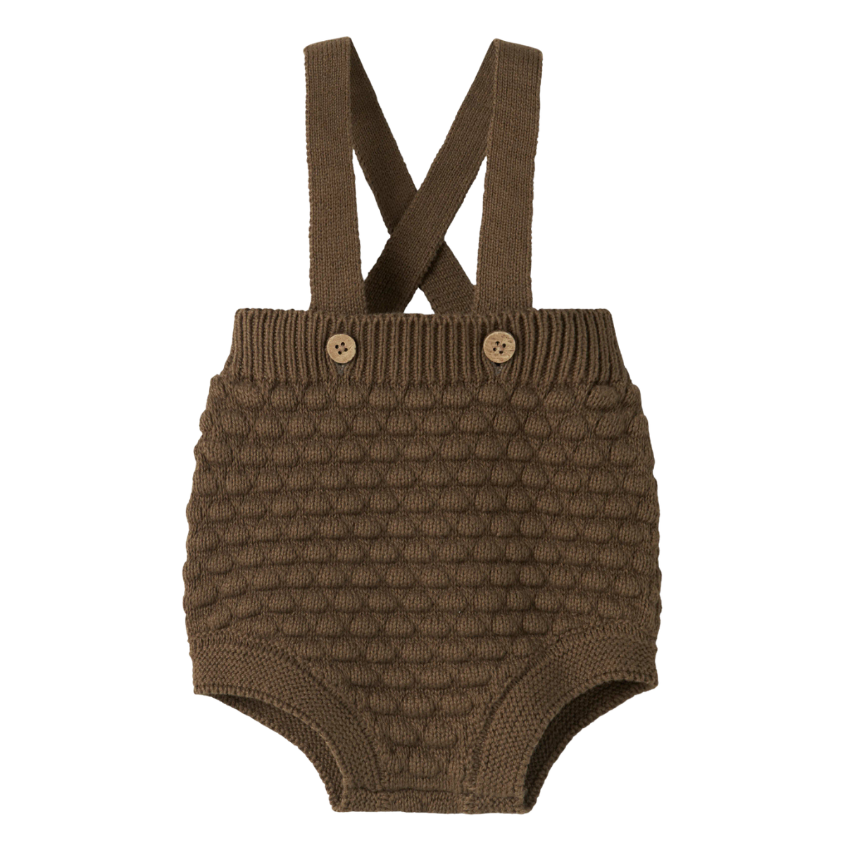 Lil' Atelier - Romper med Seler Knit Loose Teak