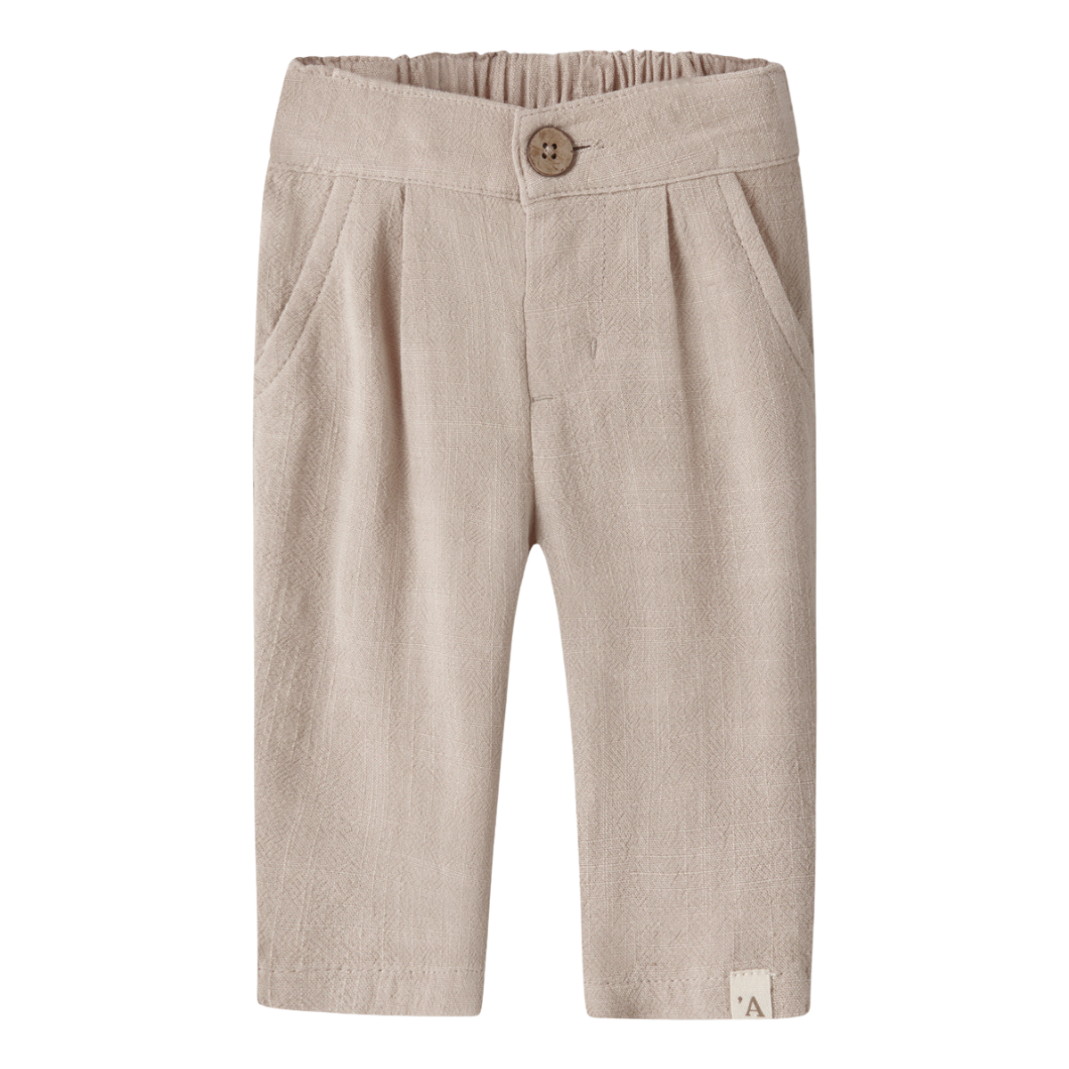 Lil' Atelier - Linbukse Baby Freddie Feather Gray
