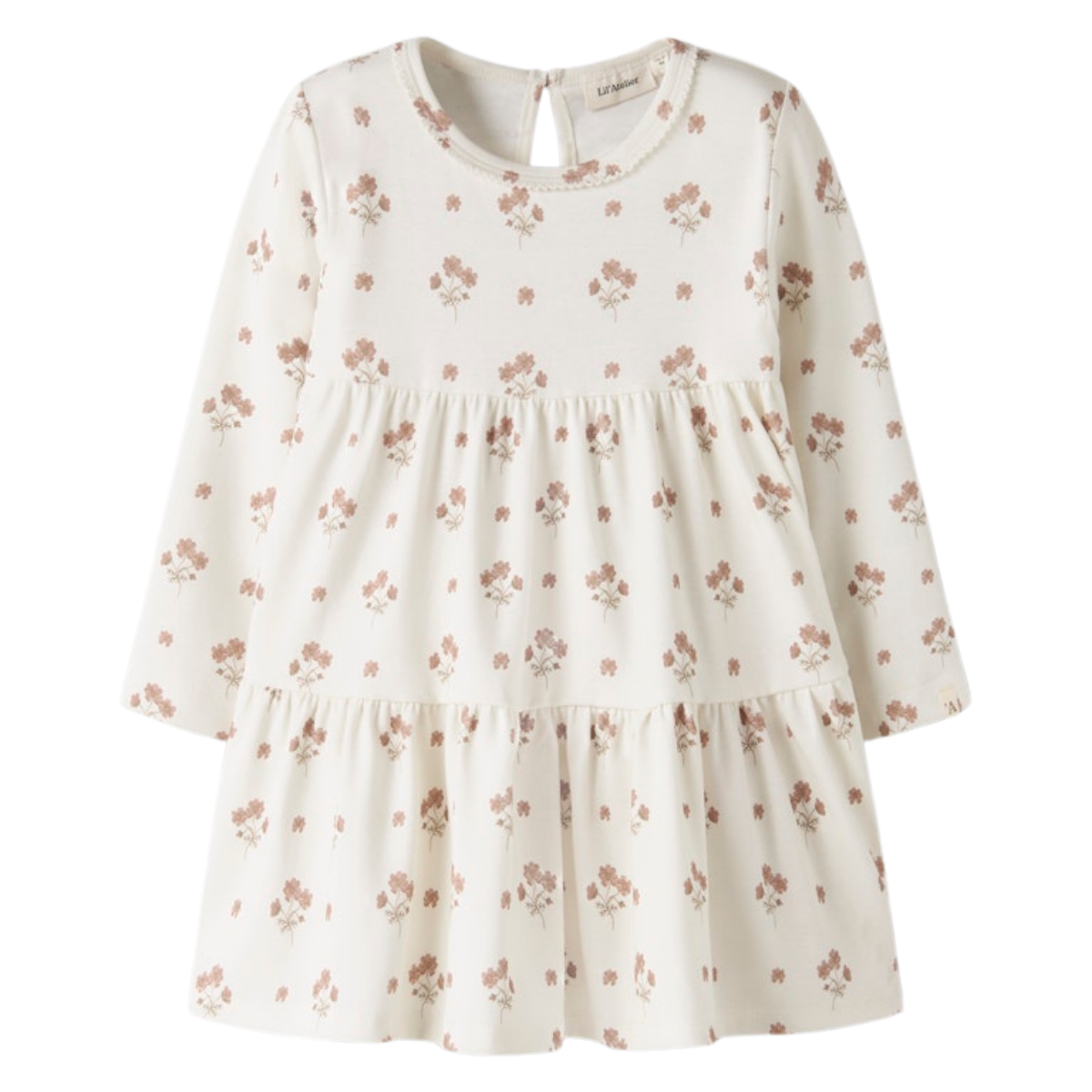 Lil'Atelier - Kjole Layo Coconut Milk Flower Pink