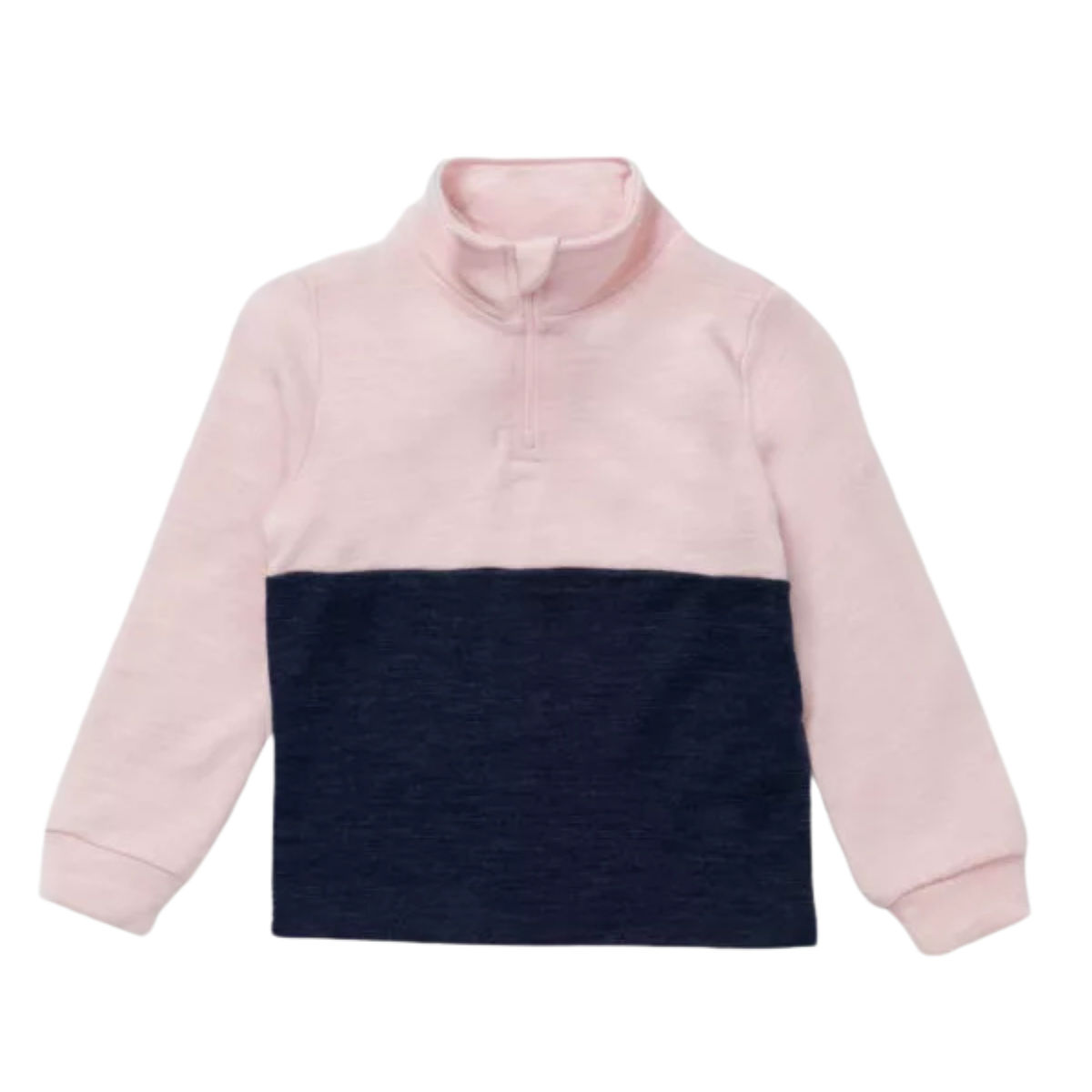 Lillelam - Genser Half Zip Active - Himmelrosa