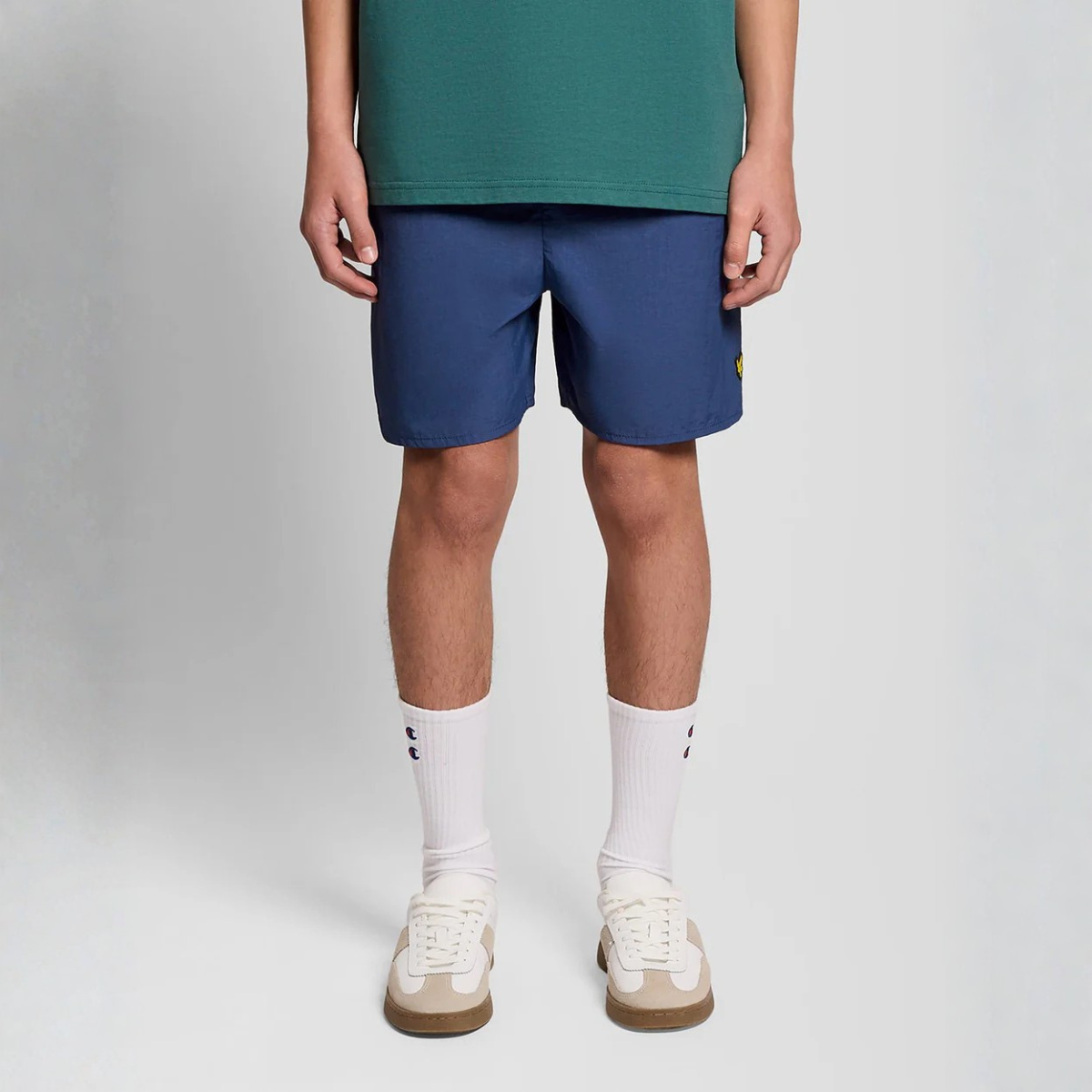 Lyle & Scott - Badeshorts Dark Cornflower