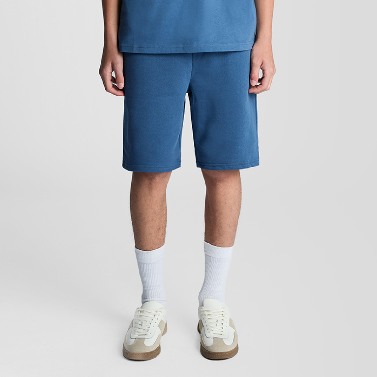 Lyle & Scott - Sweatshorts Dark Cornflower