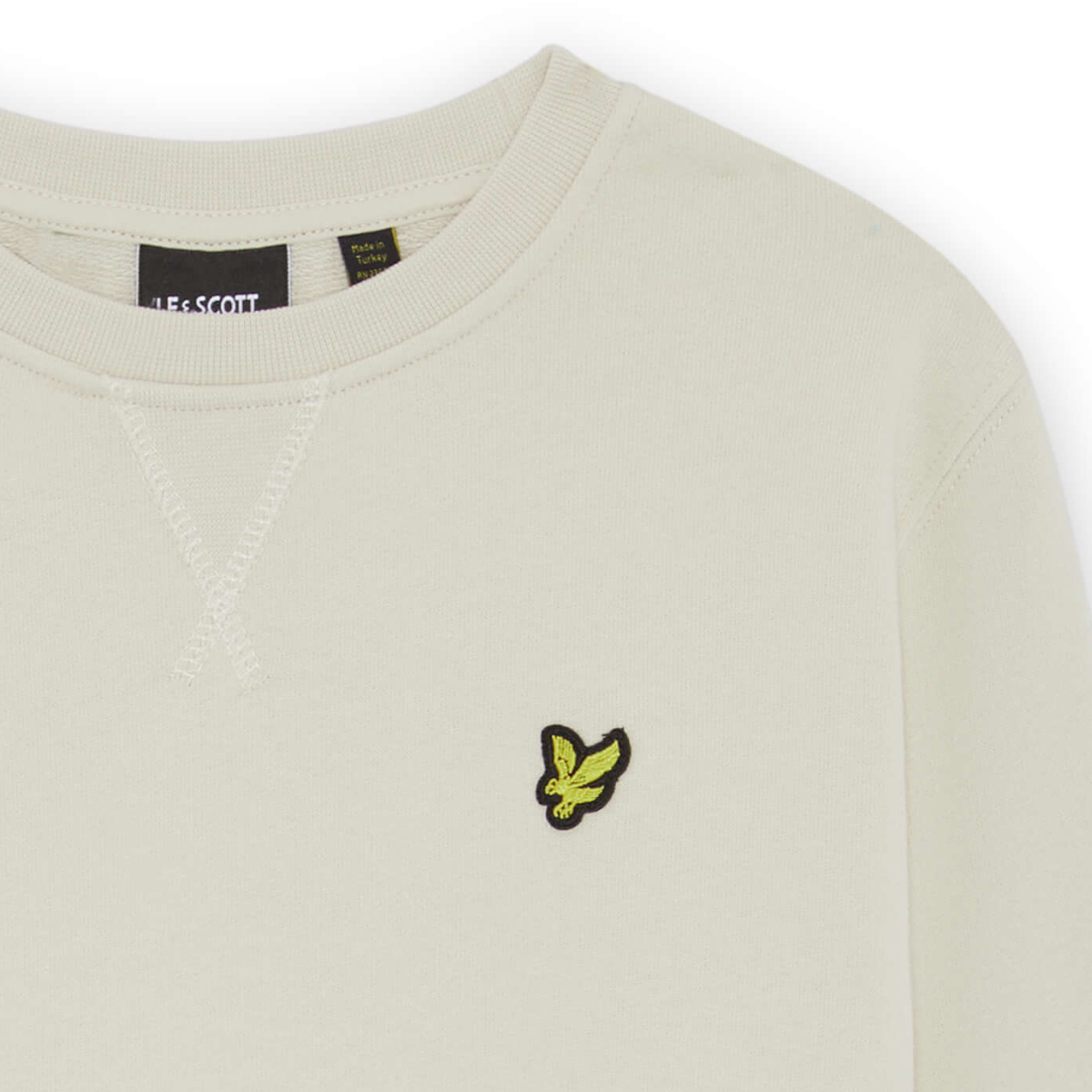 Lyle & Scott - Genser Crew Neck Putty