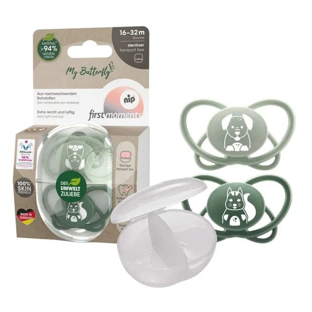 Nip- Smokker 2pk 16-32 mnd "My butterfly" Grønn