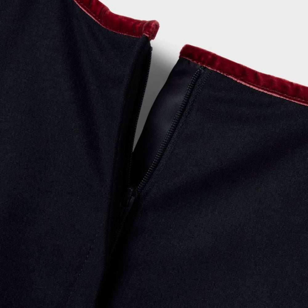 Name It - Festdrakt / Bunad - Tena Dark Sapphire/ Tibetan Red